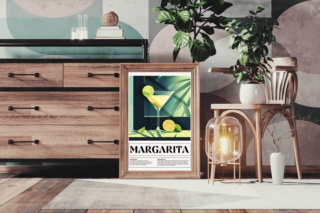 Classic Margarita Wall Art - beink online art store