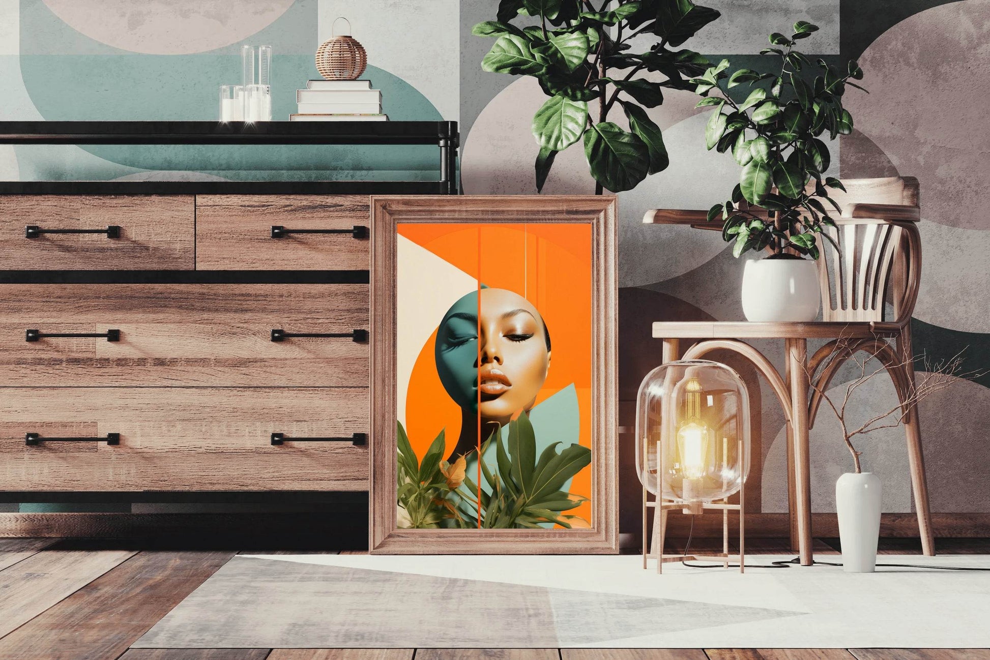 Feminine Poster Abstract Wall Art - beink online art store