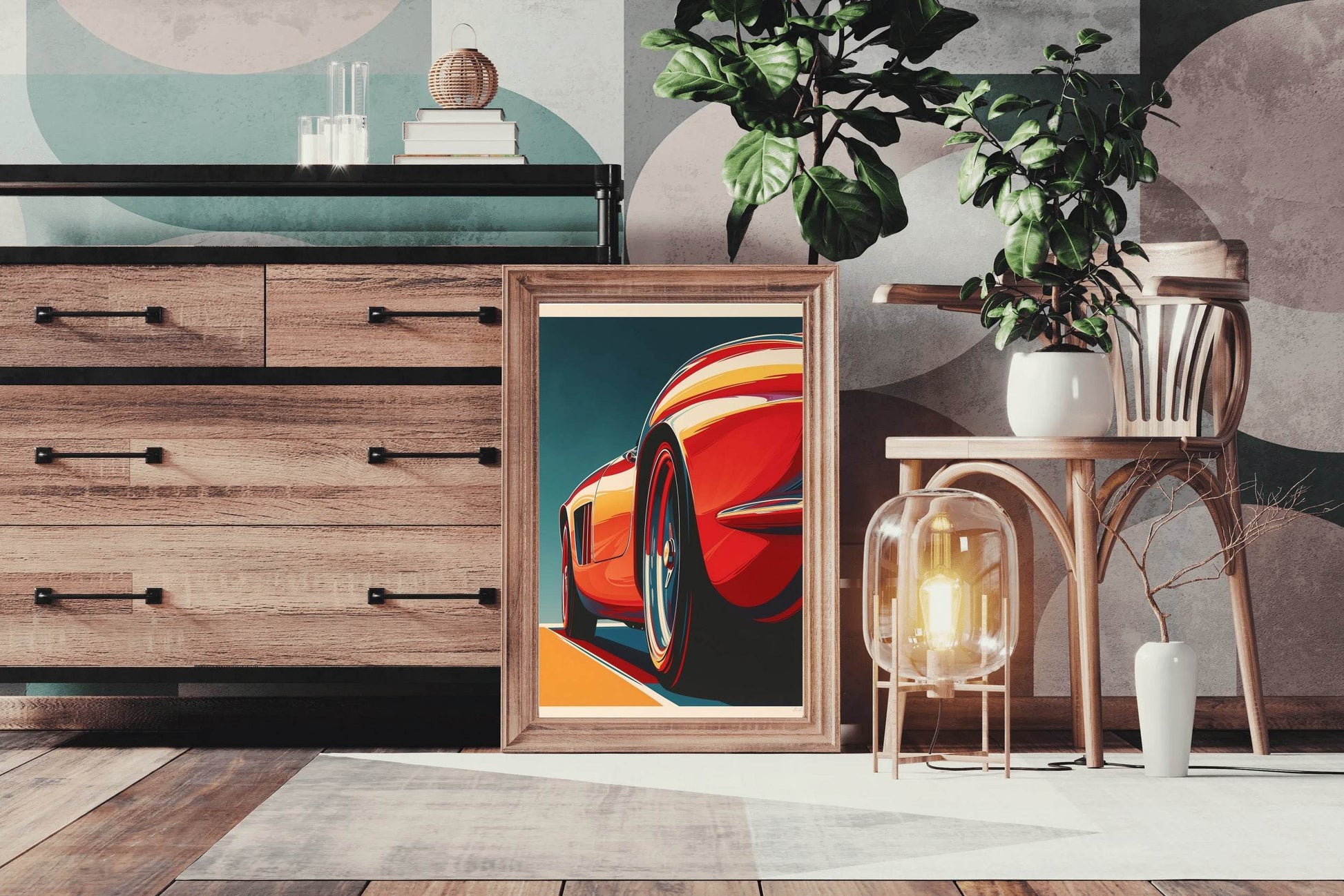 Ferrari 250 Wall Art - beink online art store