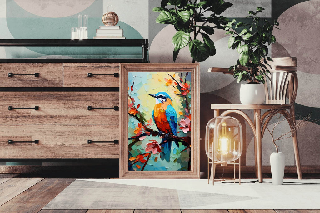 Bee Eater Bird Painting - beink online art store
