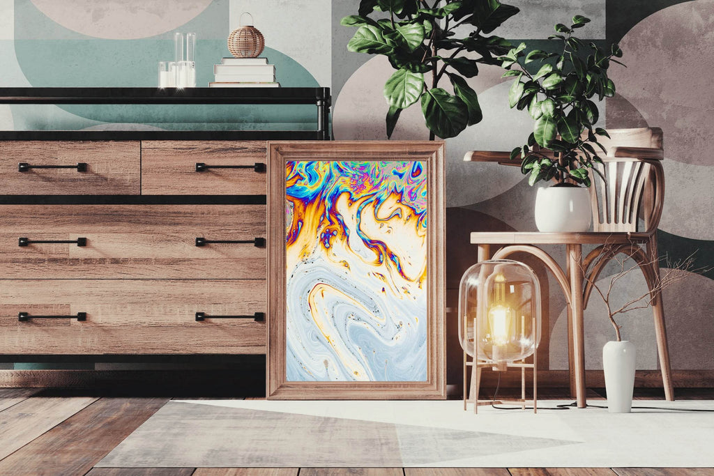Liquid Marble Abstract Wall Art - beink online art store