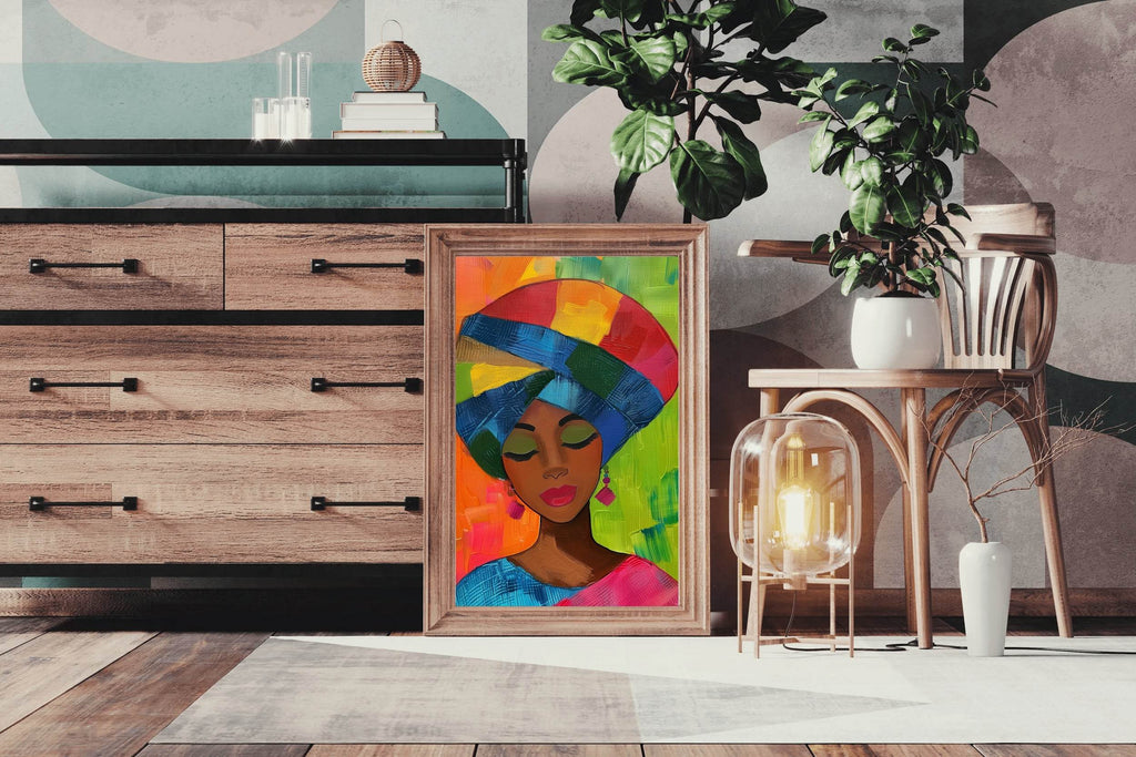 Turban African Wall Art - beink online art store