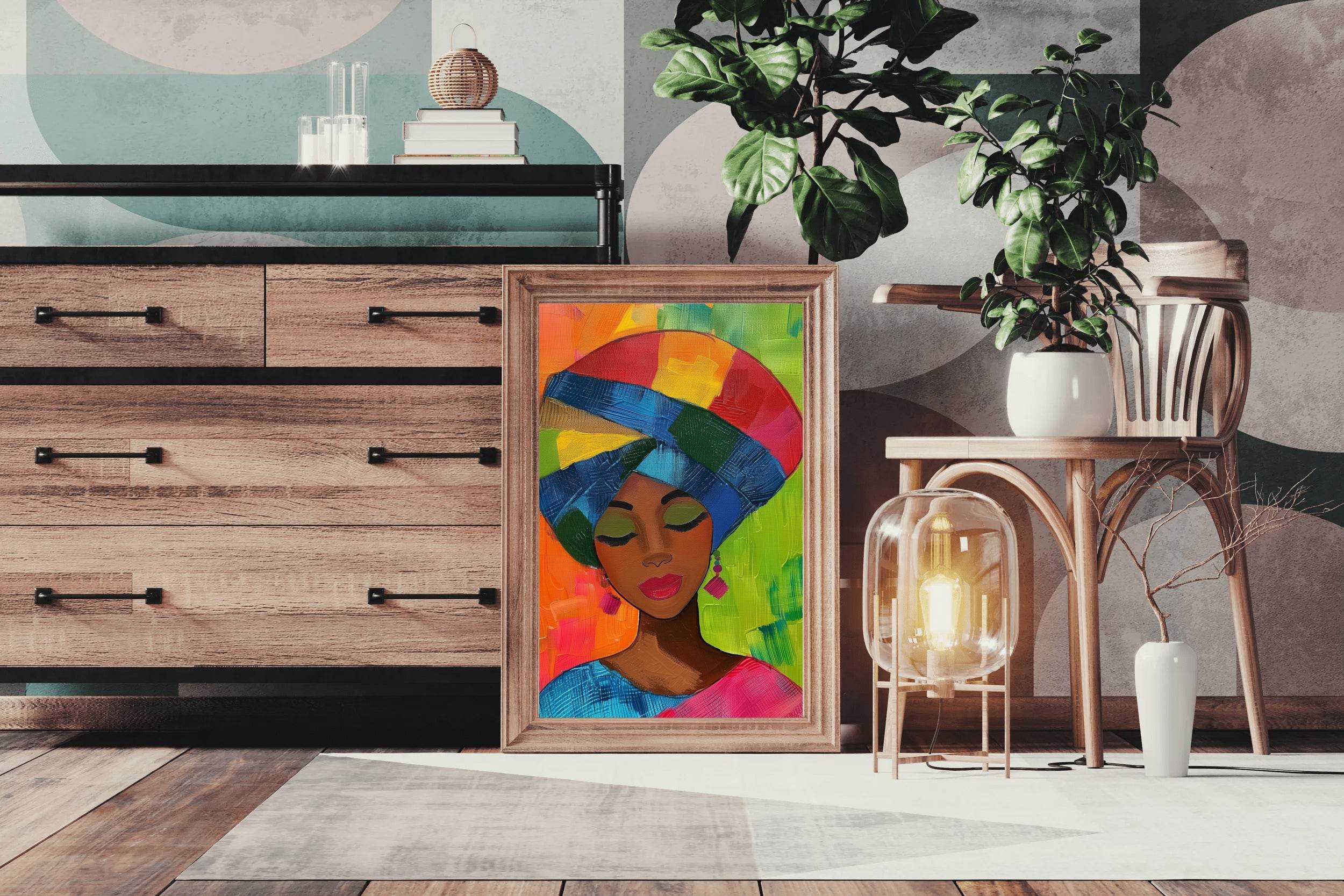 Turban African Wall Art - beink online art store