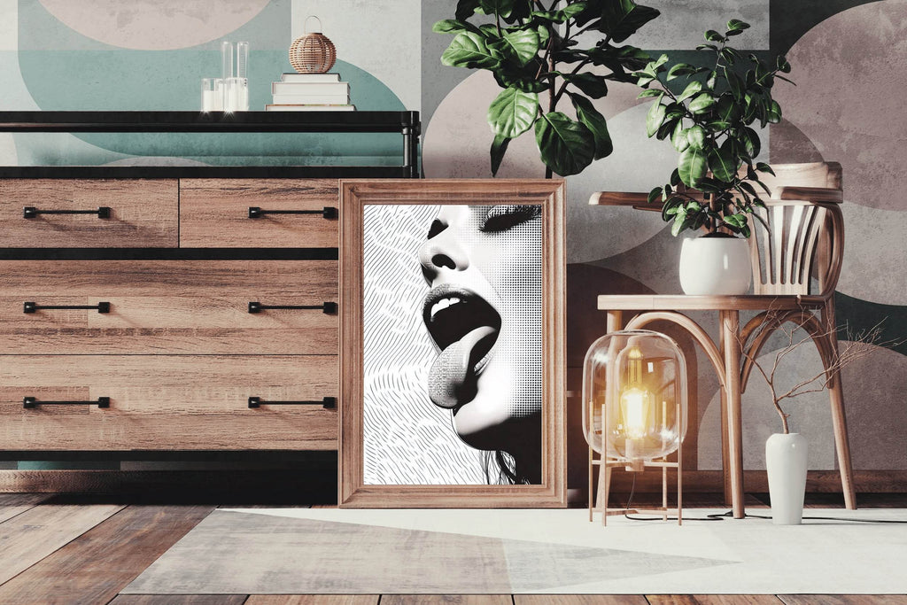 Graphic Glam Modern Wall Art - beink online art store