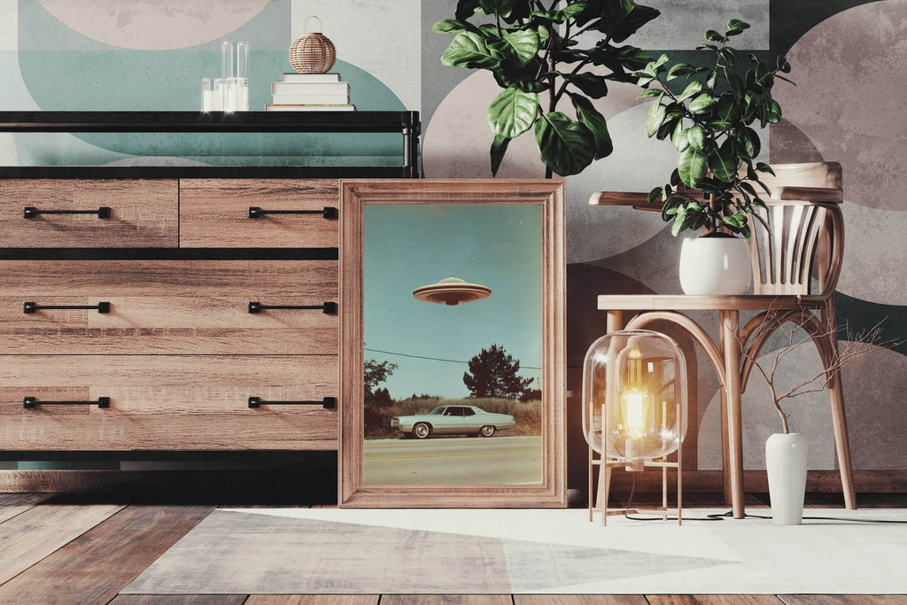 Aliens In The Car American Wall Art - beink online art store