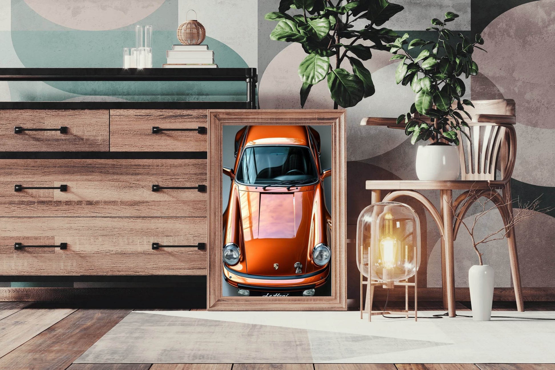 Porsche 911 Widebody Wall Art - beink online art store