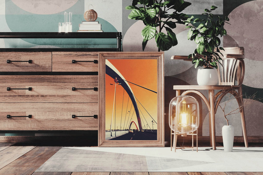 Sunset at the Bridge Wall Art - beink online art store