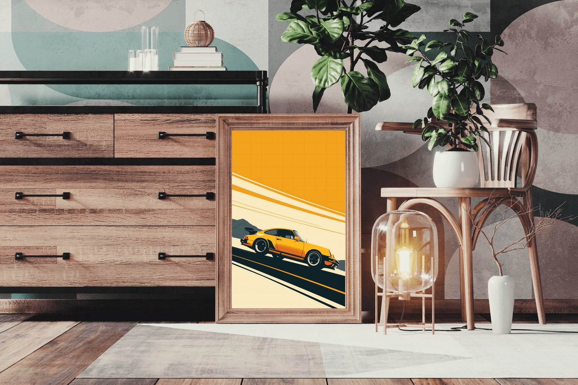 Porsche 911 GTR Sport Wall Art - beink online art store