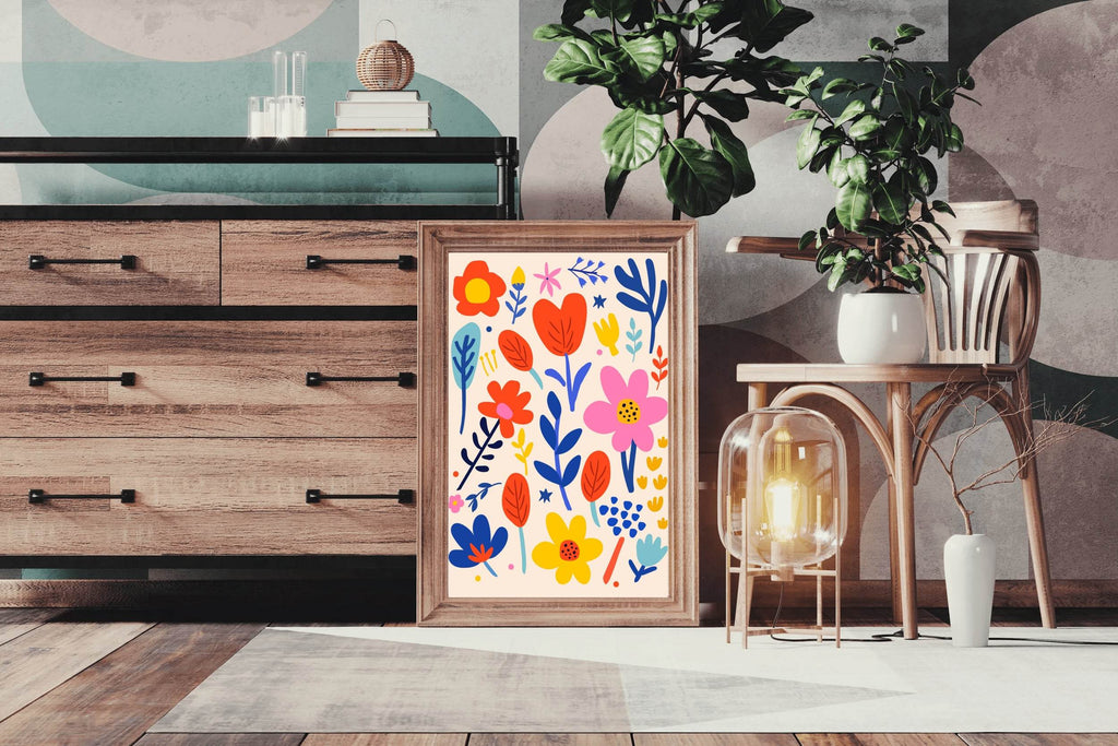 Painting Marigolds Wall Art - beink online art store