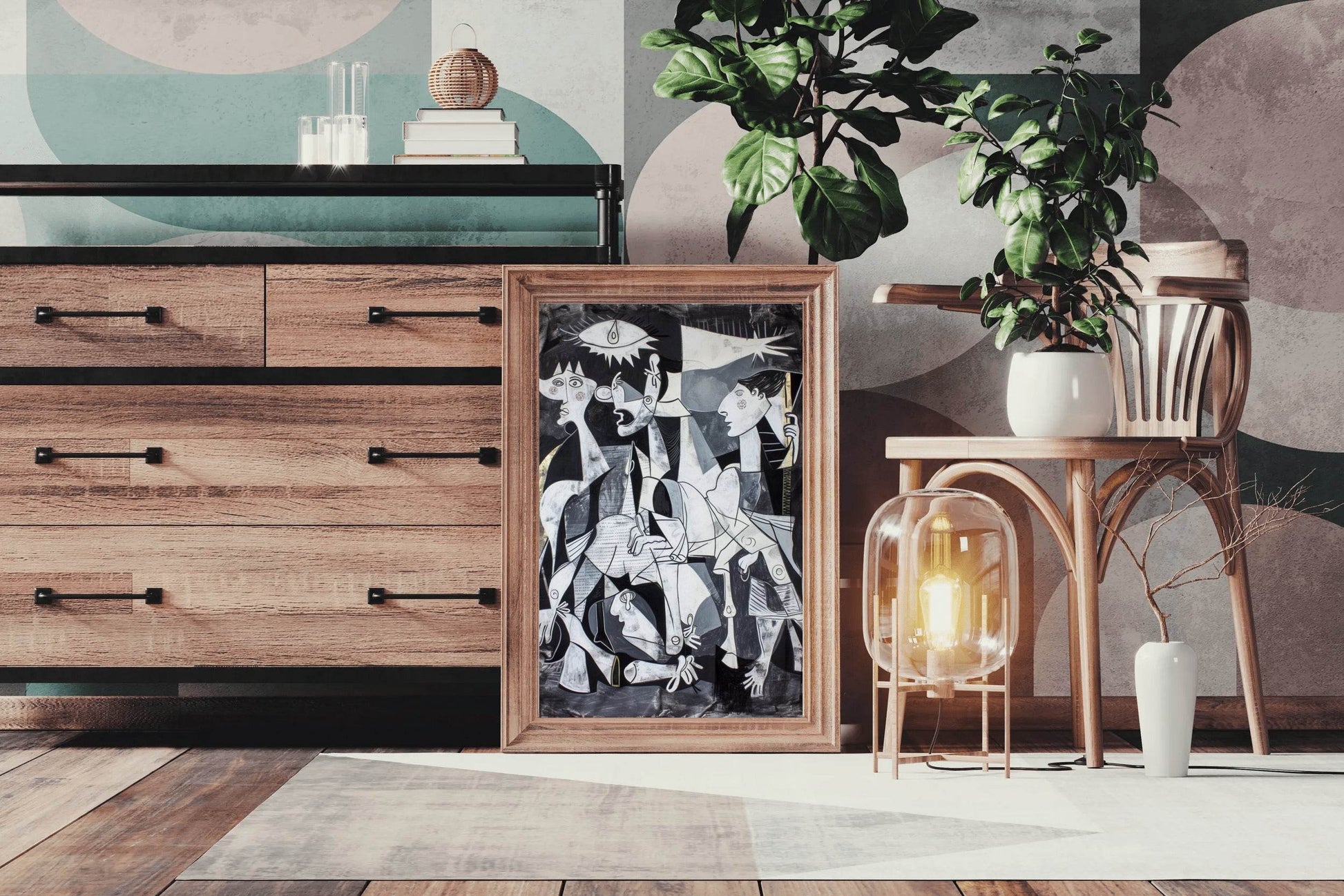 Modern Guernica - Picasso's Masterpiece Wall Art - beink online art store