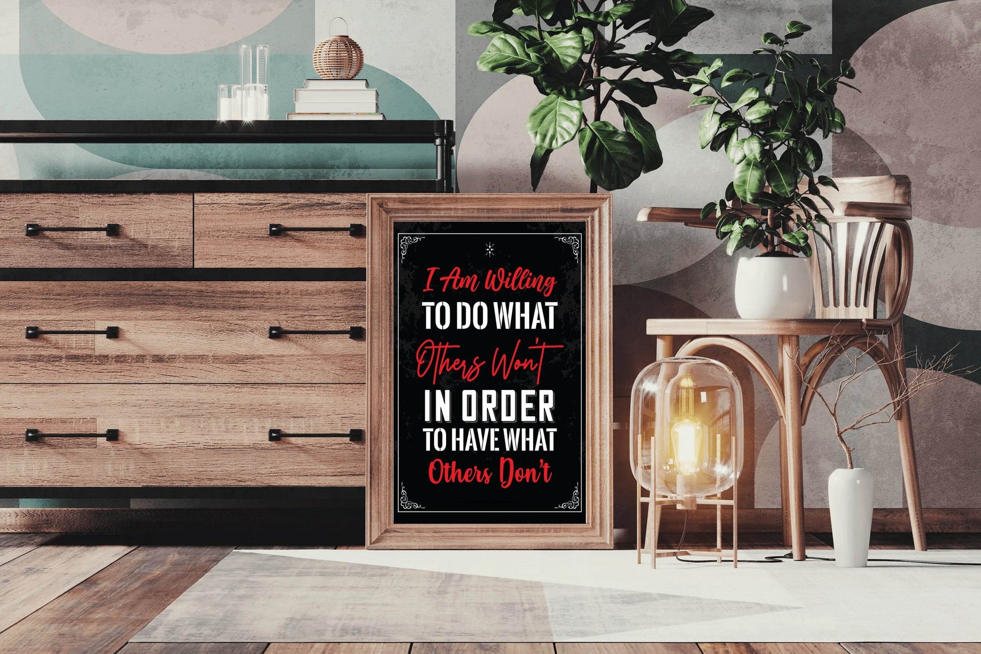 Determination Quote Wall Are - beink online art store