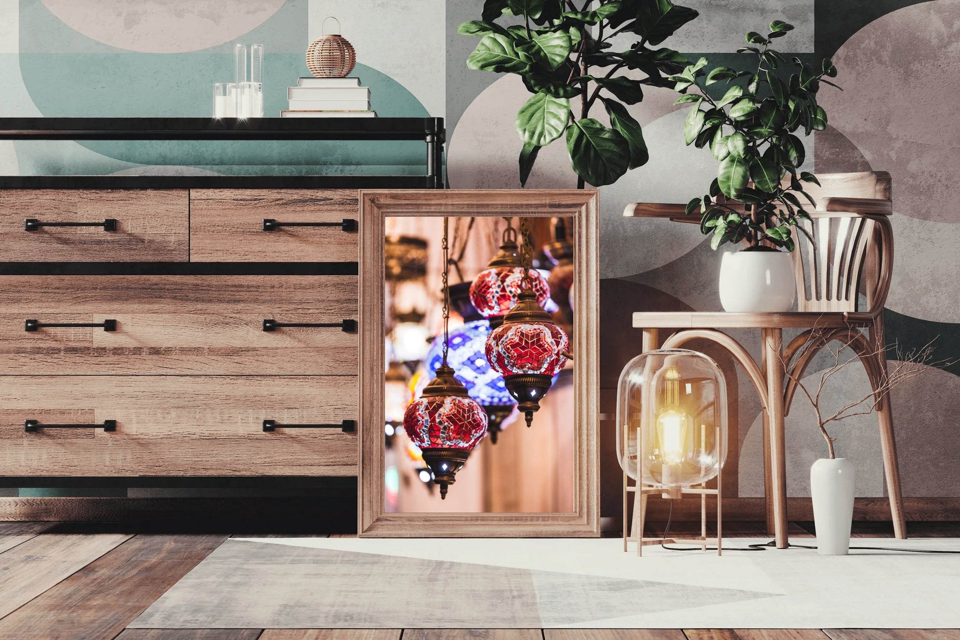 Glowing Mosaic Wall Art - beink online art store