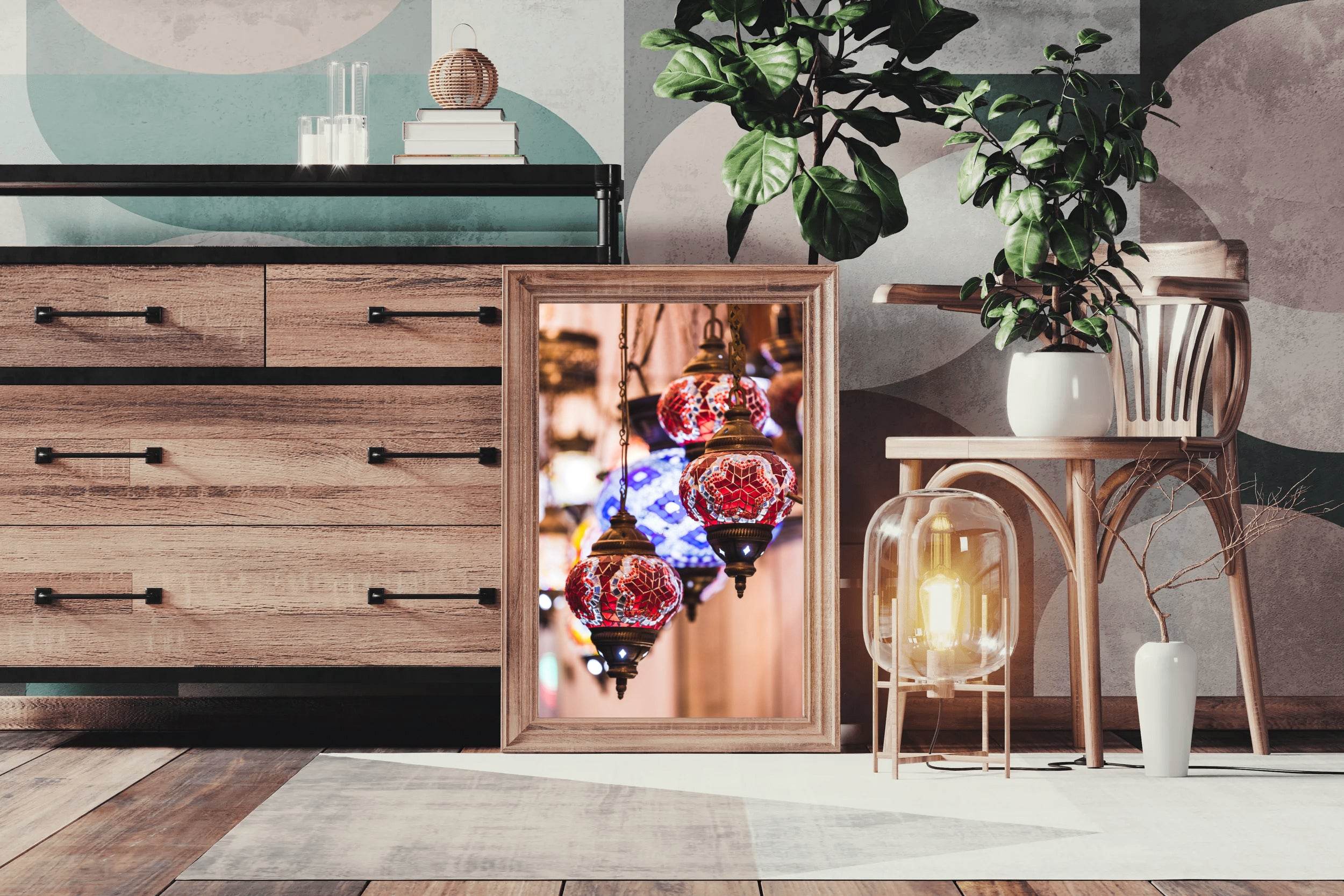 Glowing Mosaic Wall Art - beink online art store