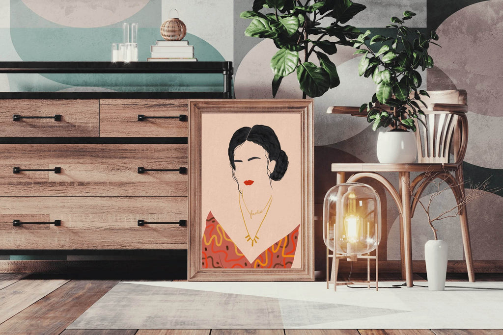 Painting A Woman Without A Face Wall Art - beink online art store