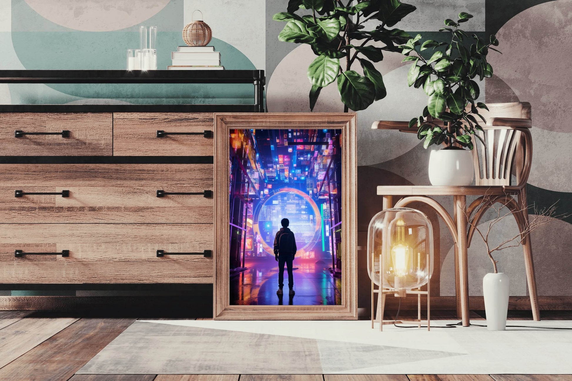 Against Technology Wall Art - beink online art store