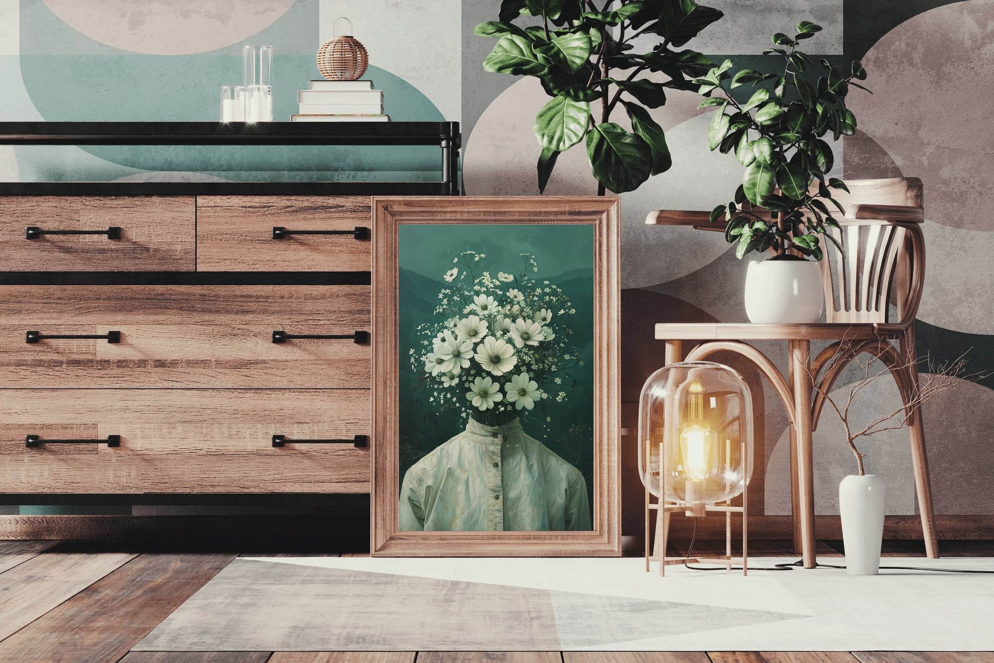 Bloom Within Human Body Wall Art - beink online art store