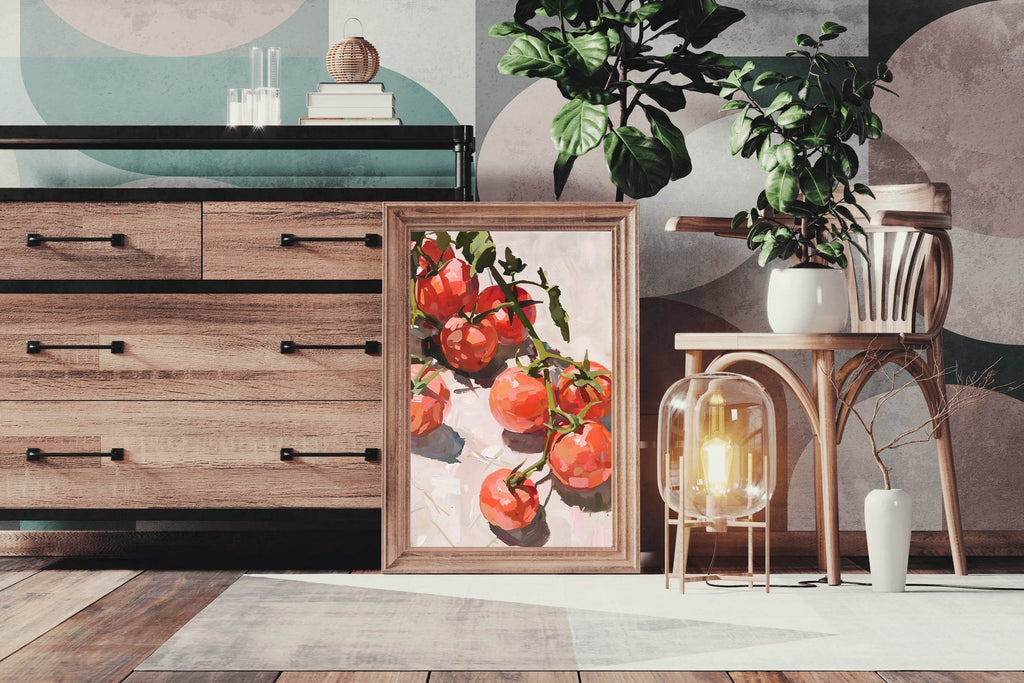 Cluster of Tomatoes Wall Art - beink online art store