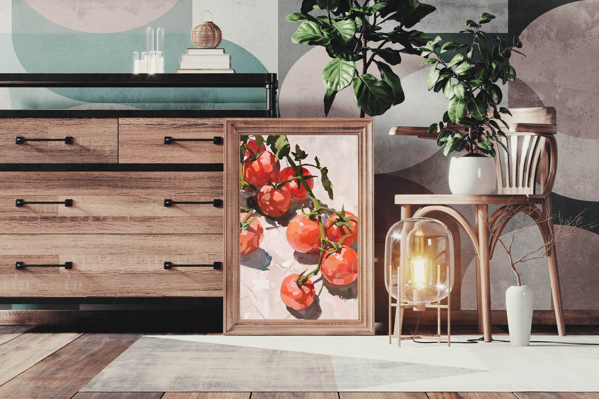 Cluster of Tomatoes Wall Art - beink online art store