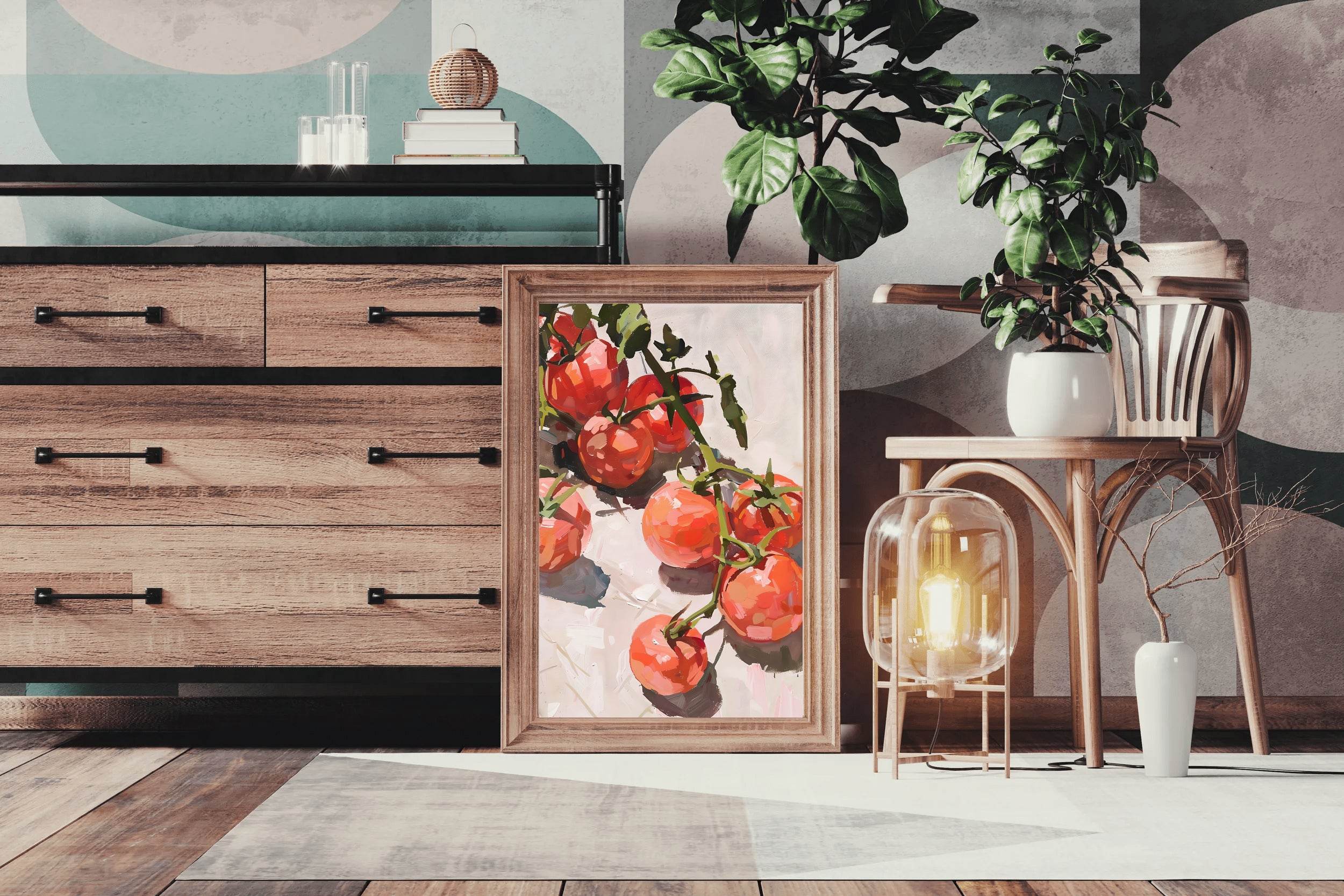 Cluster of Tomatoes Wall Art - beink online art store