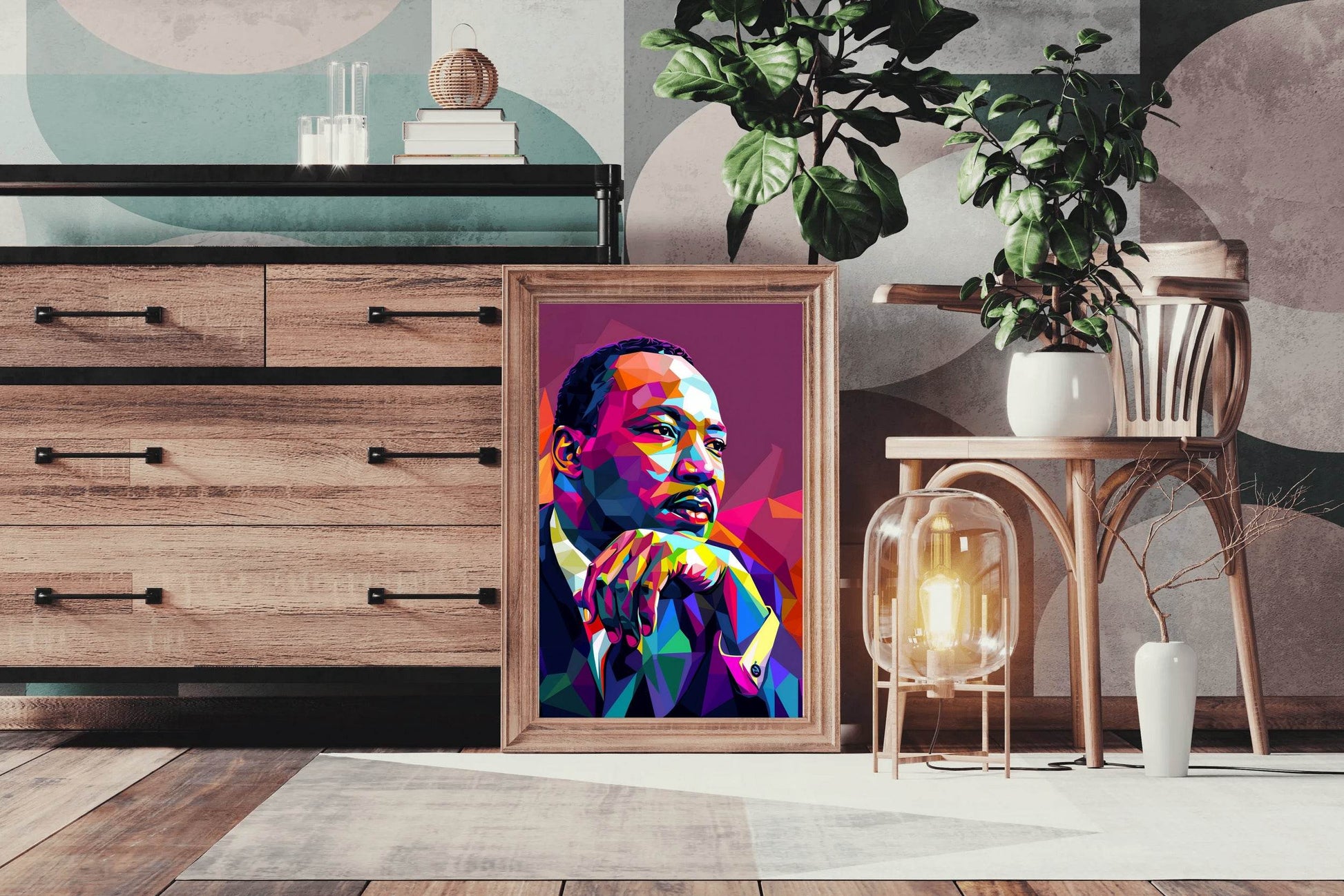 Murthure Luther King Mosaic - beink online art store