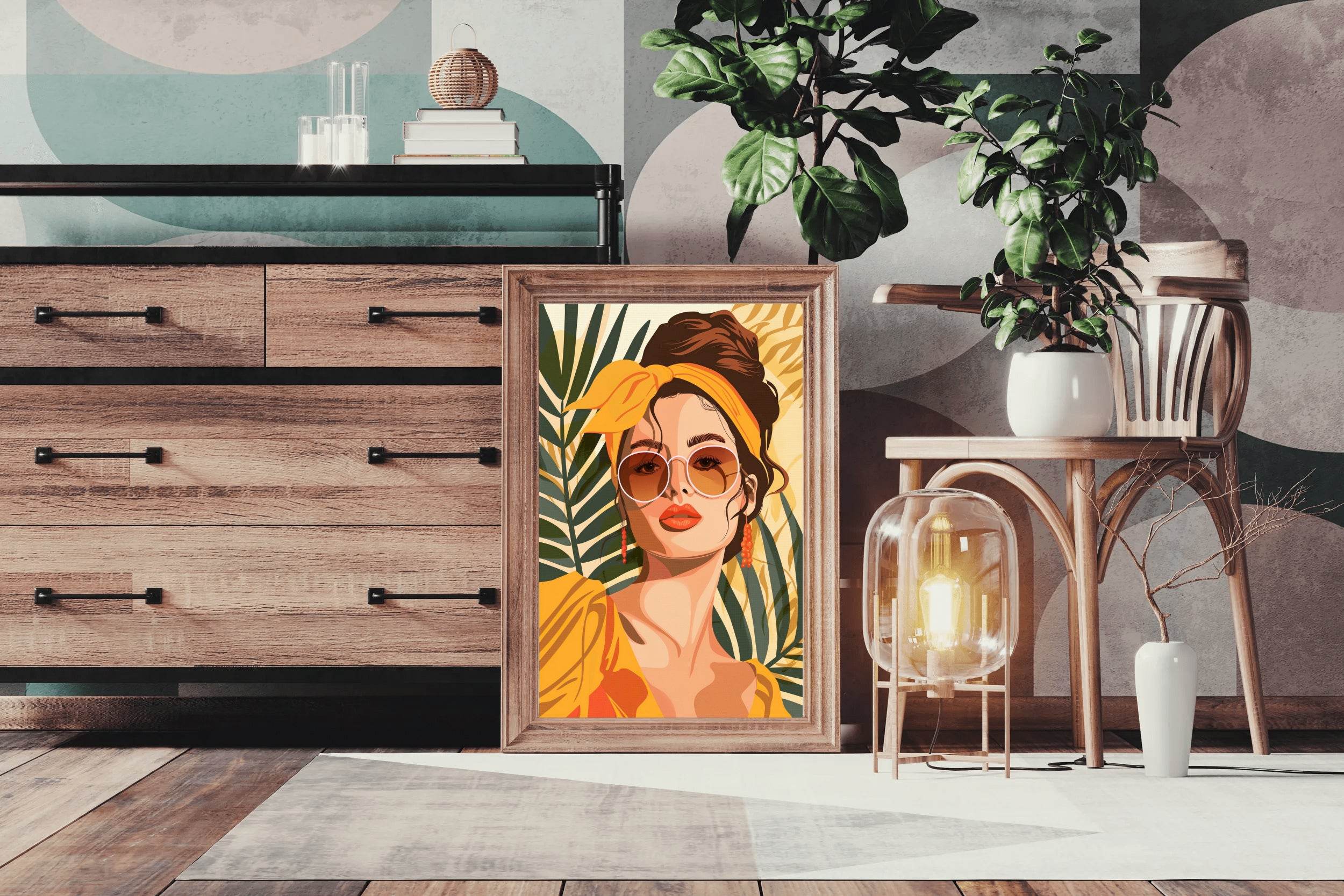 Portrait of Pure Elegance ArtWork - beink online art store