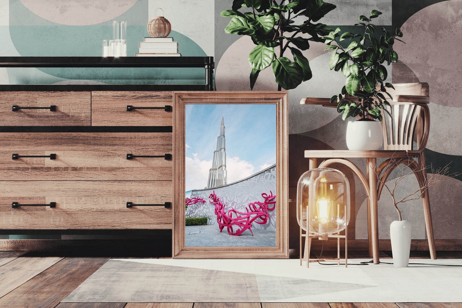 Dance of Art and Architecture Wall Art - beink online art store
