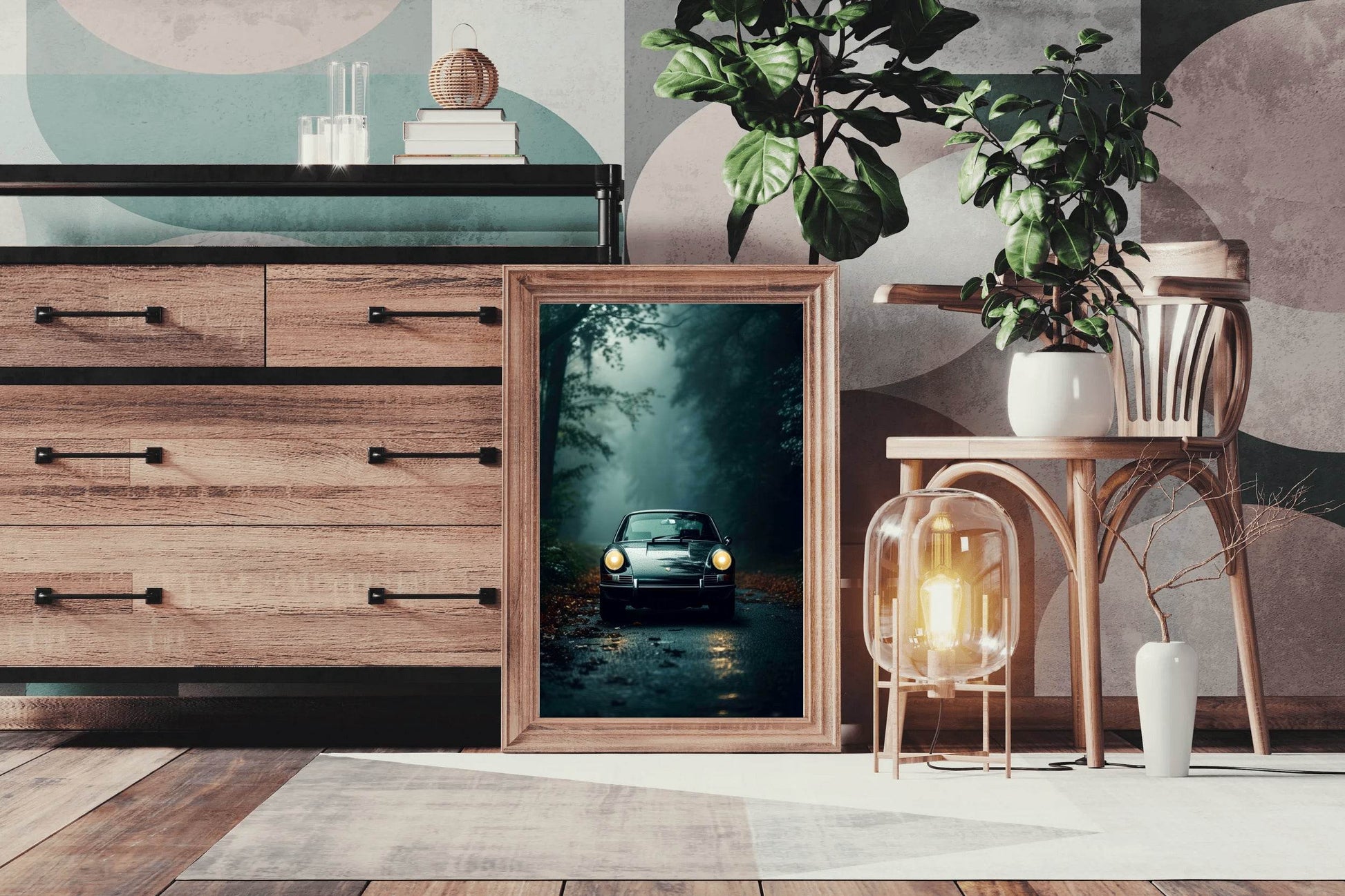 Porsche’s First 911 Wall Art - beink online art store