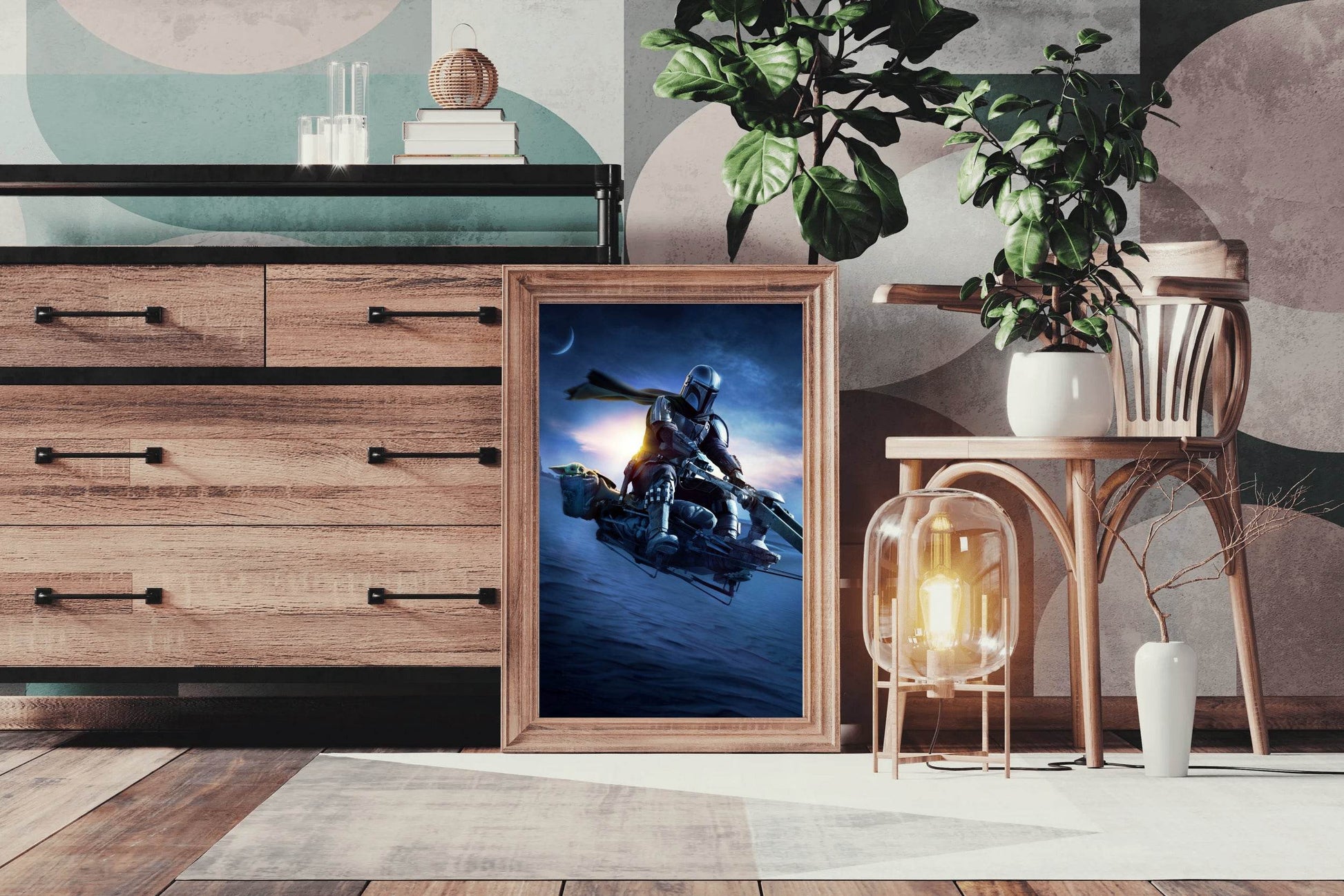 The Mandalorian Wall Art - beink online art store