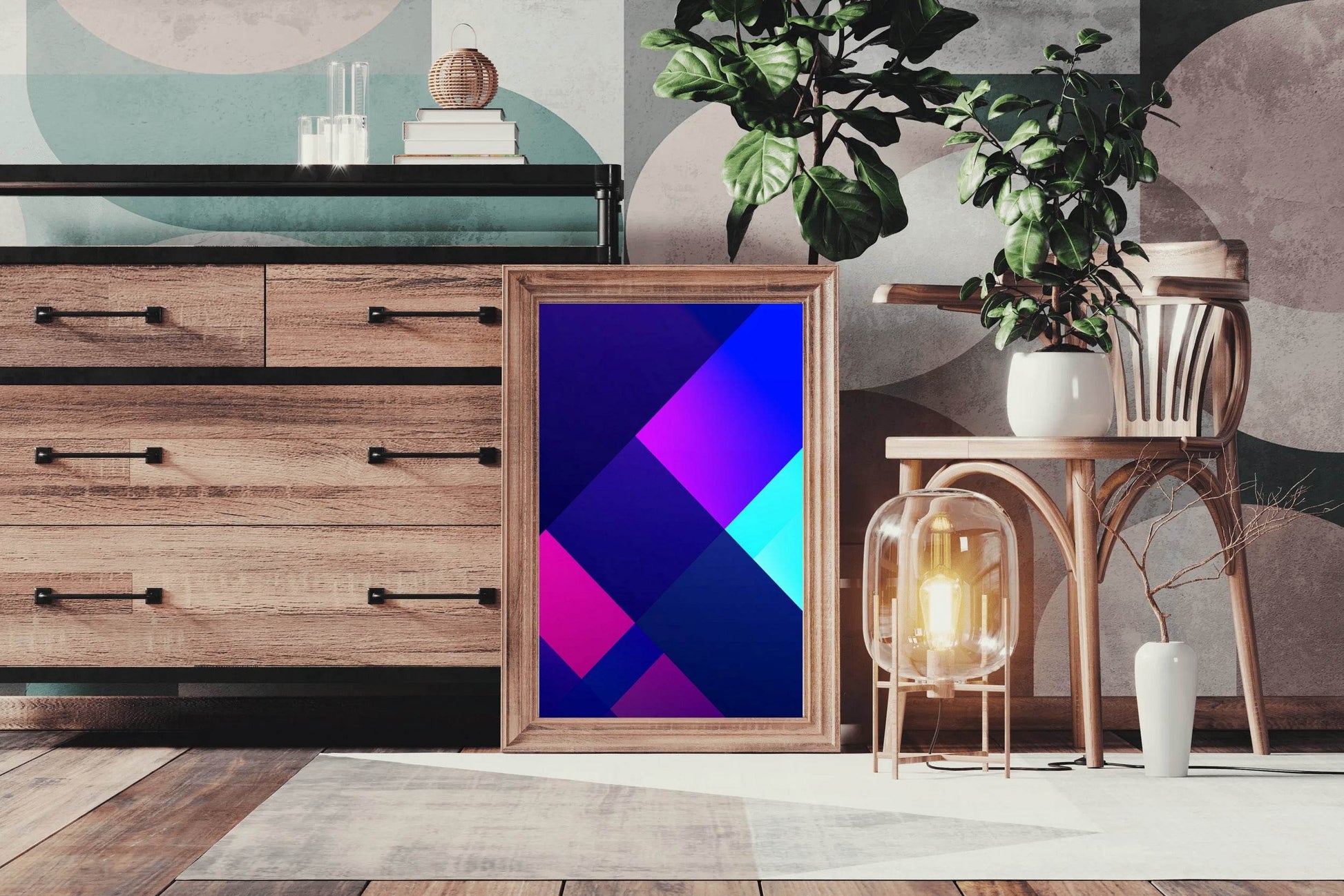 LED Style Abstract Wall Art - beink online art store