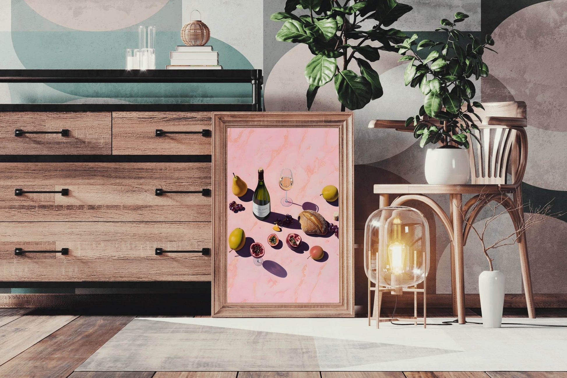 Wine Fruit Wall Art - beink online art store