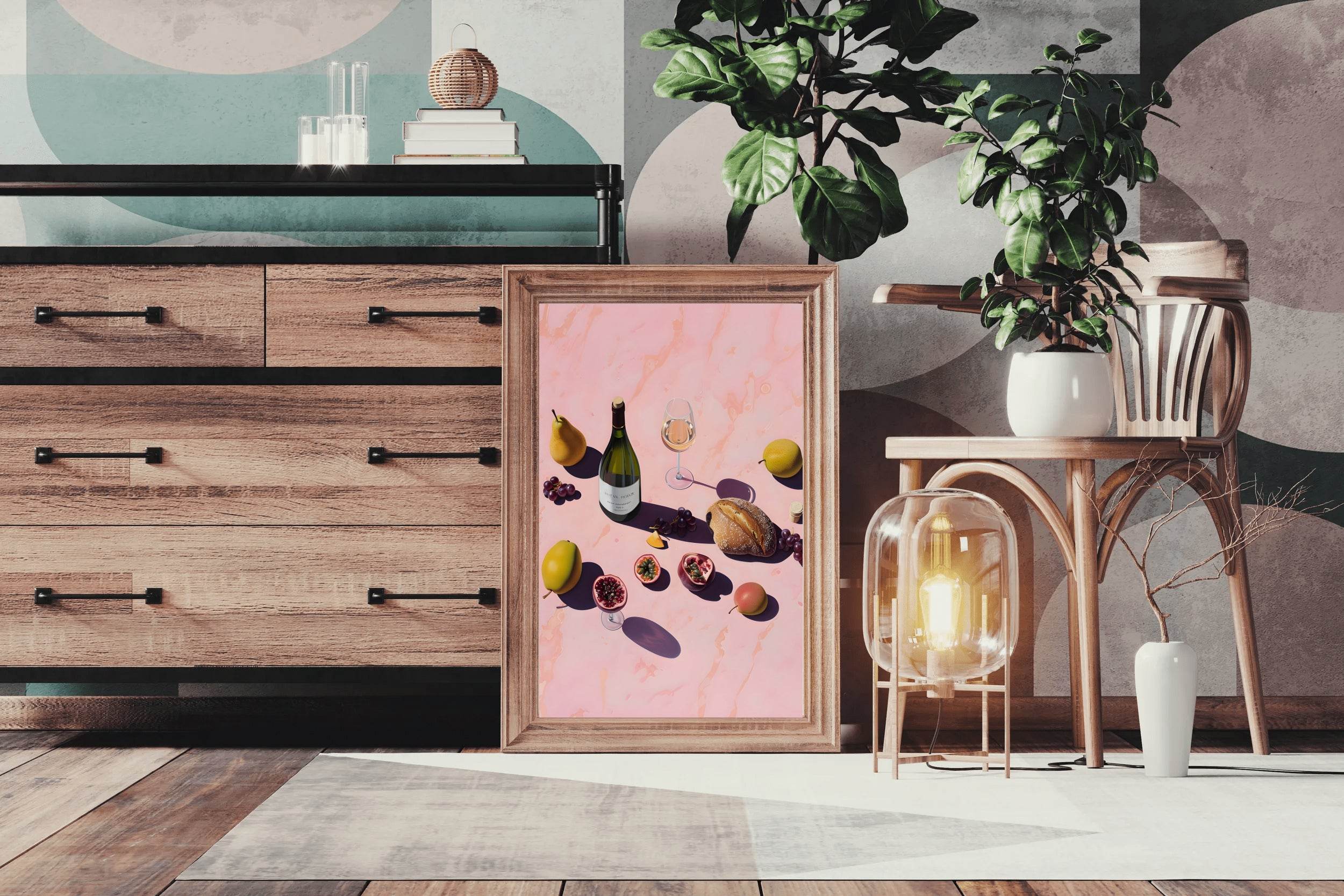 Wine Fruit Wall Art - beink online art store