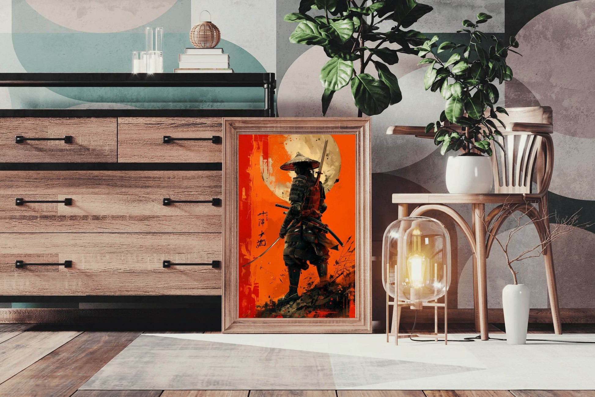Samurai Wall Art - beink online art store