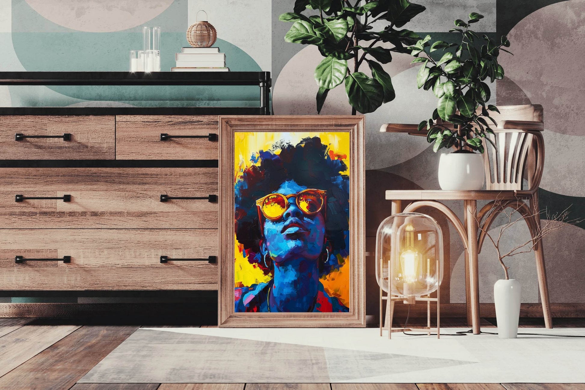 Fashion Woman Wall Art - beink online art store