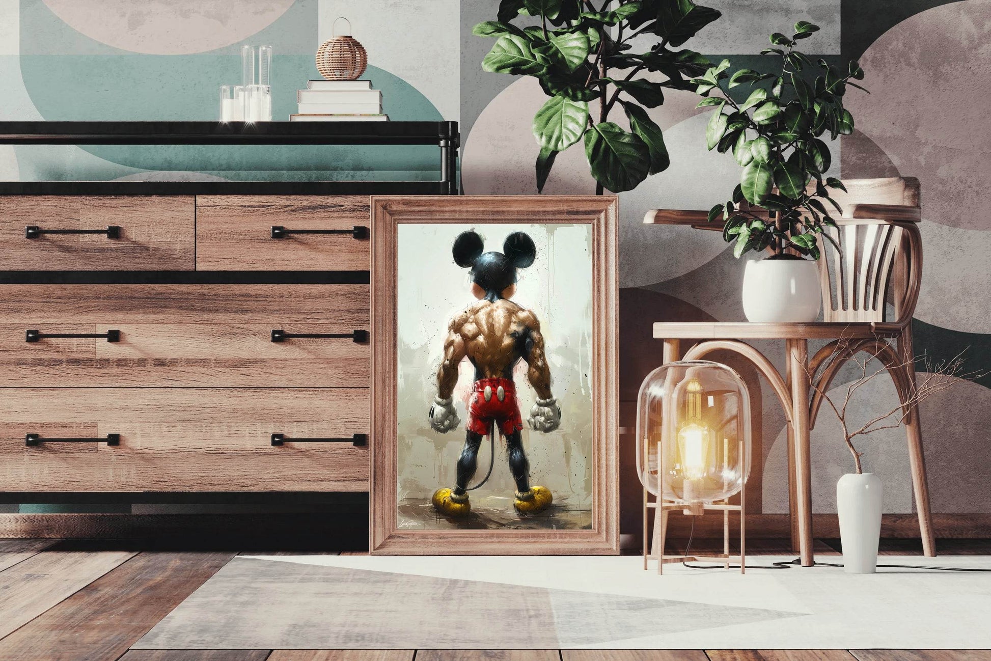 Mickey the Mighty Wall Art - beink online art store