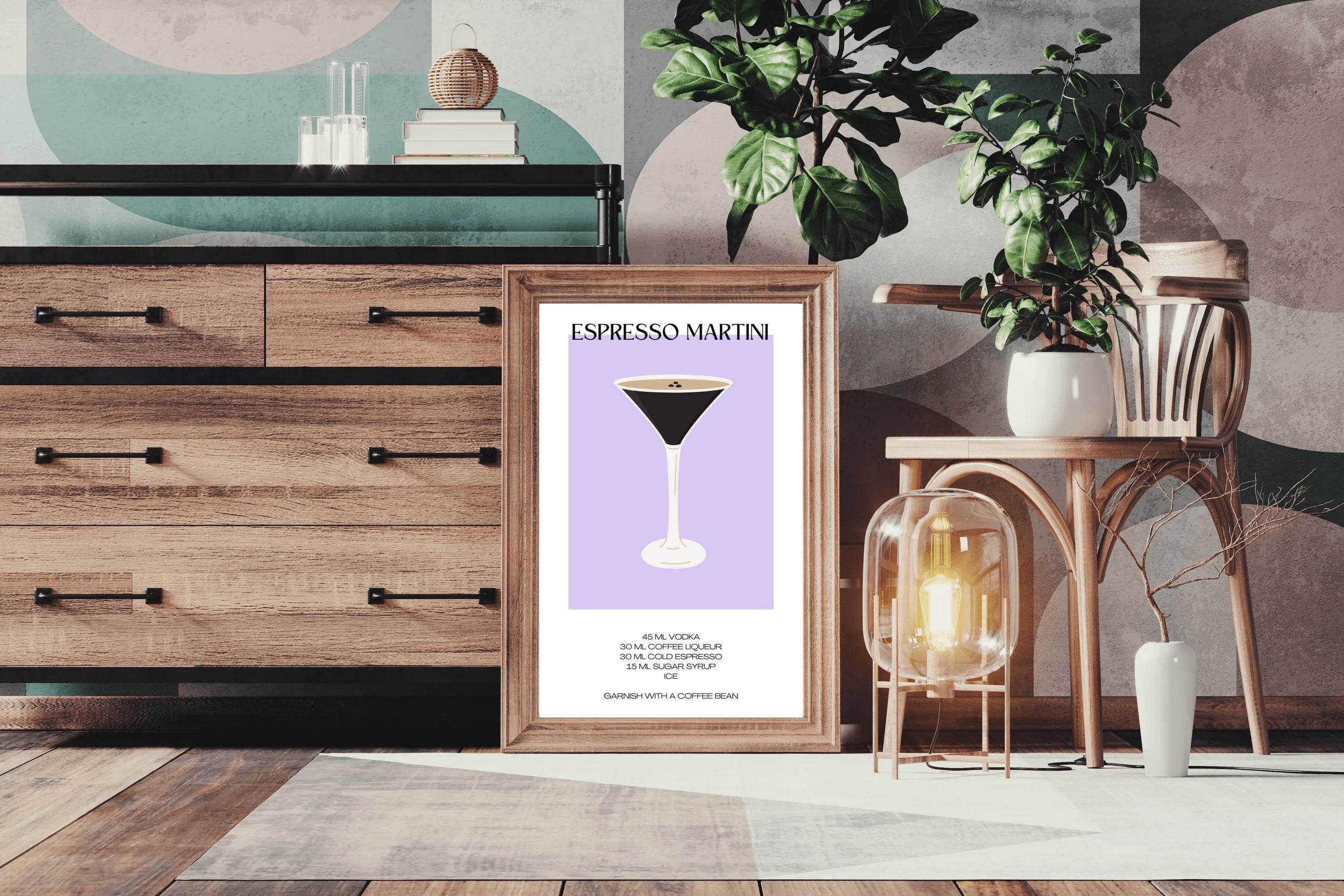 Brazilian Espresso Martini Wall Art - beink online art store