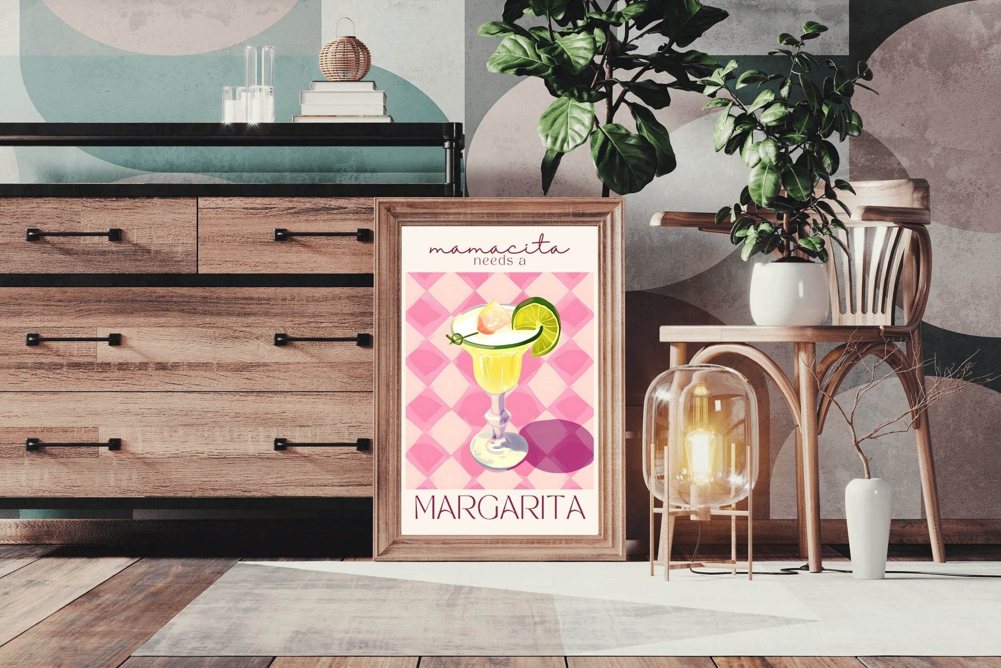 Margarita Cocktail Wall Art - beink online art store