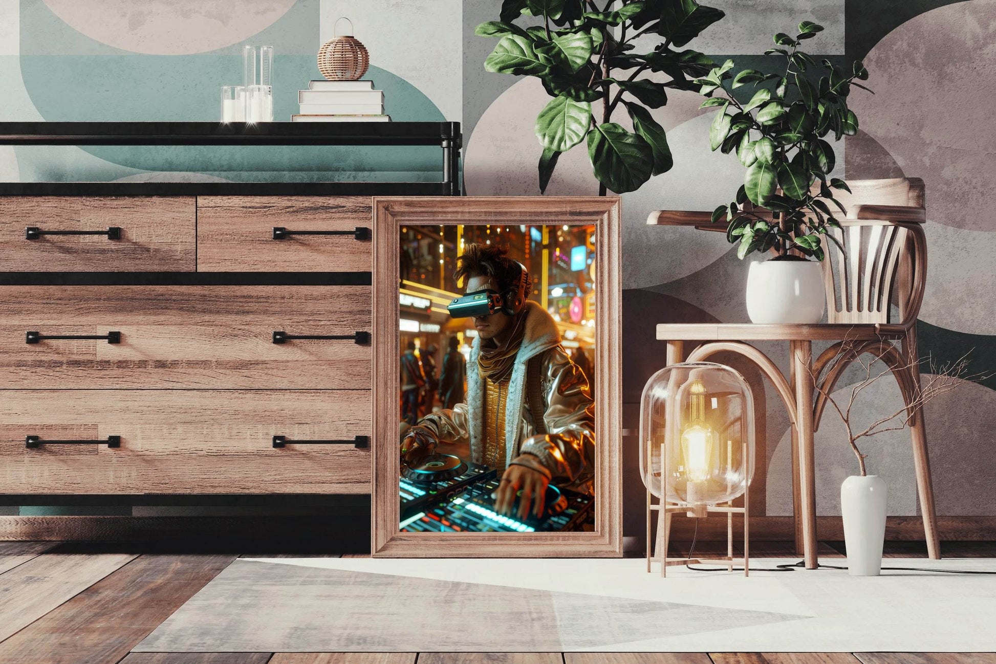 Cyberpunk Digi VR Wall Art - beink online art store