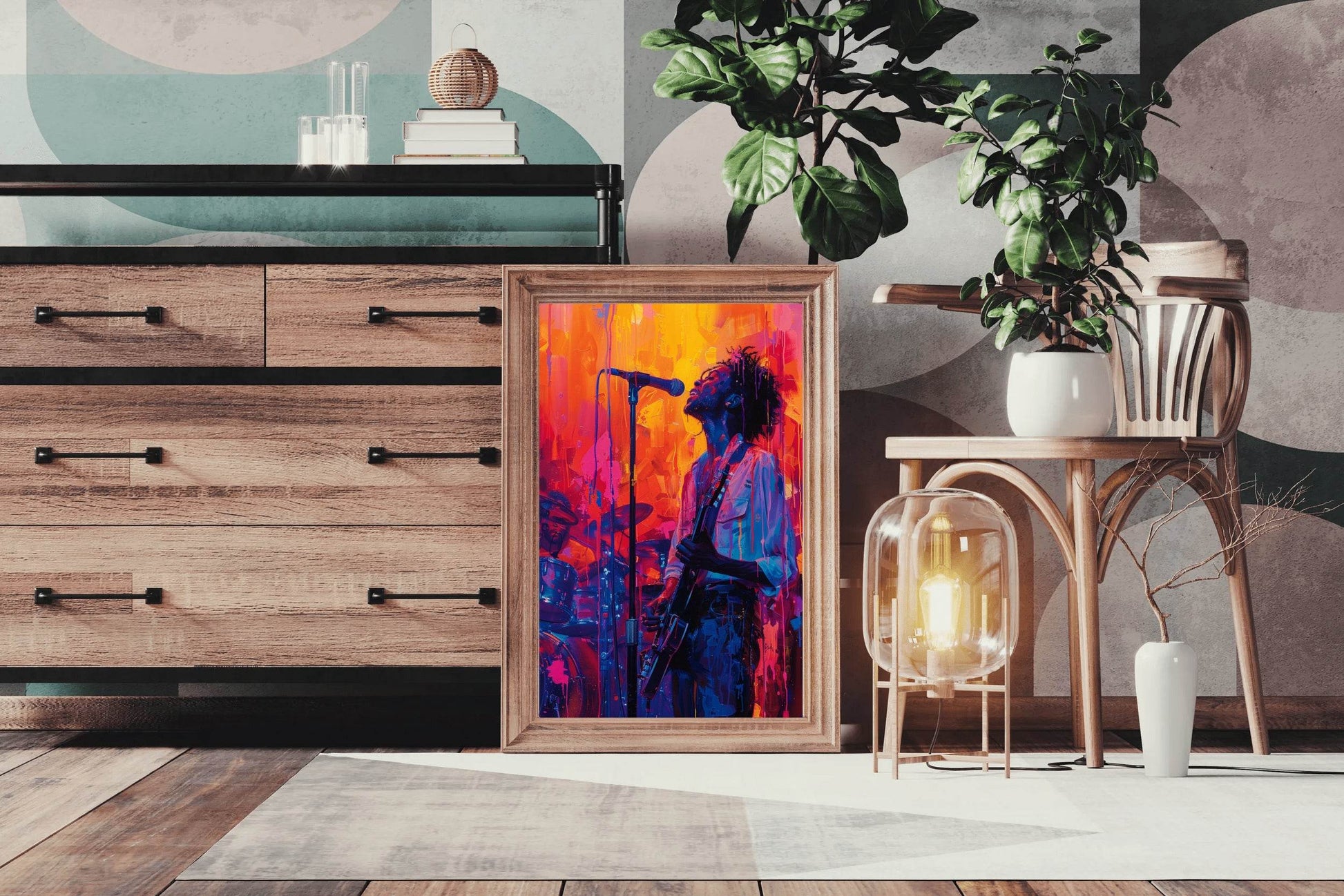 Concert Singer Wall Art - beink online art store