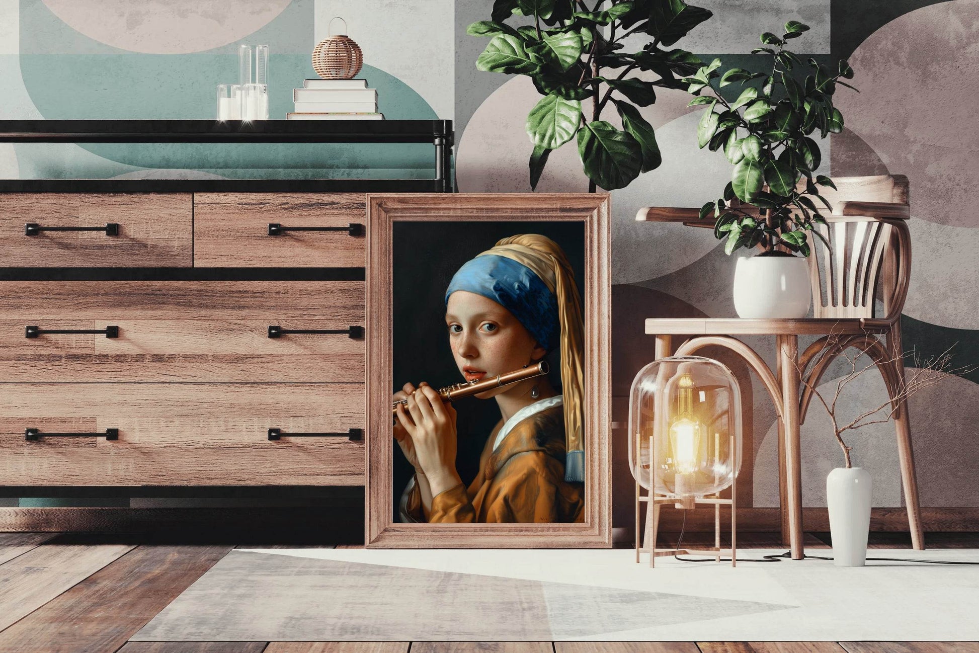 Musician Girl Wall Art - beink online art store