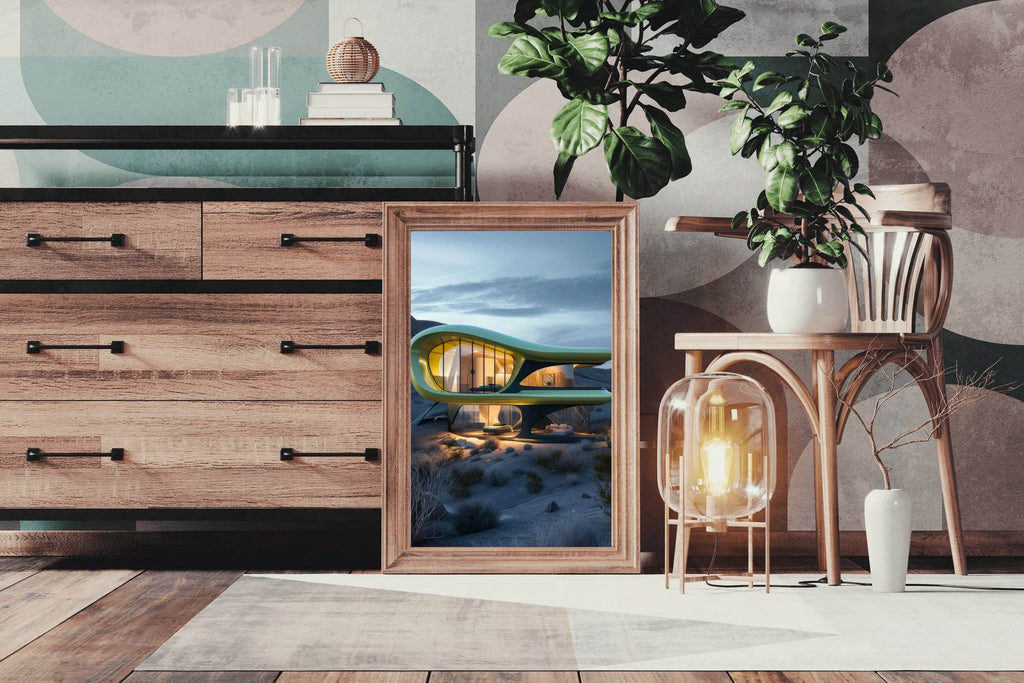Modern Architecture Wall Art - beink online art store