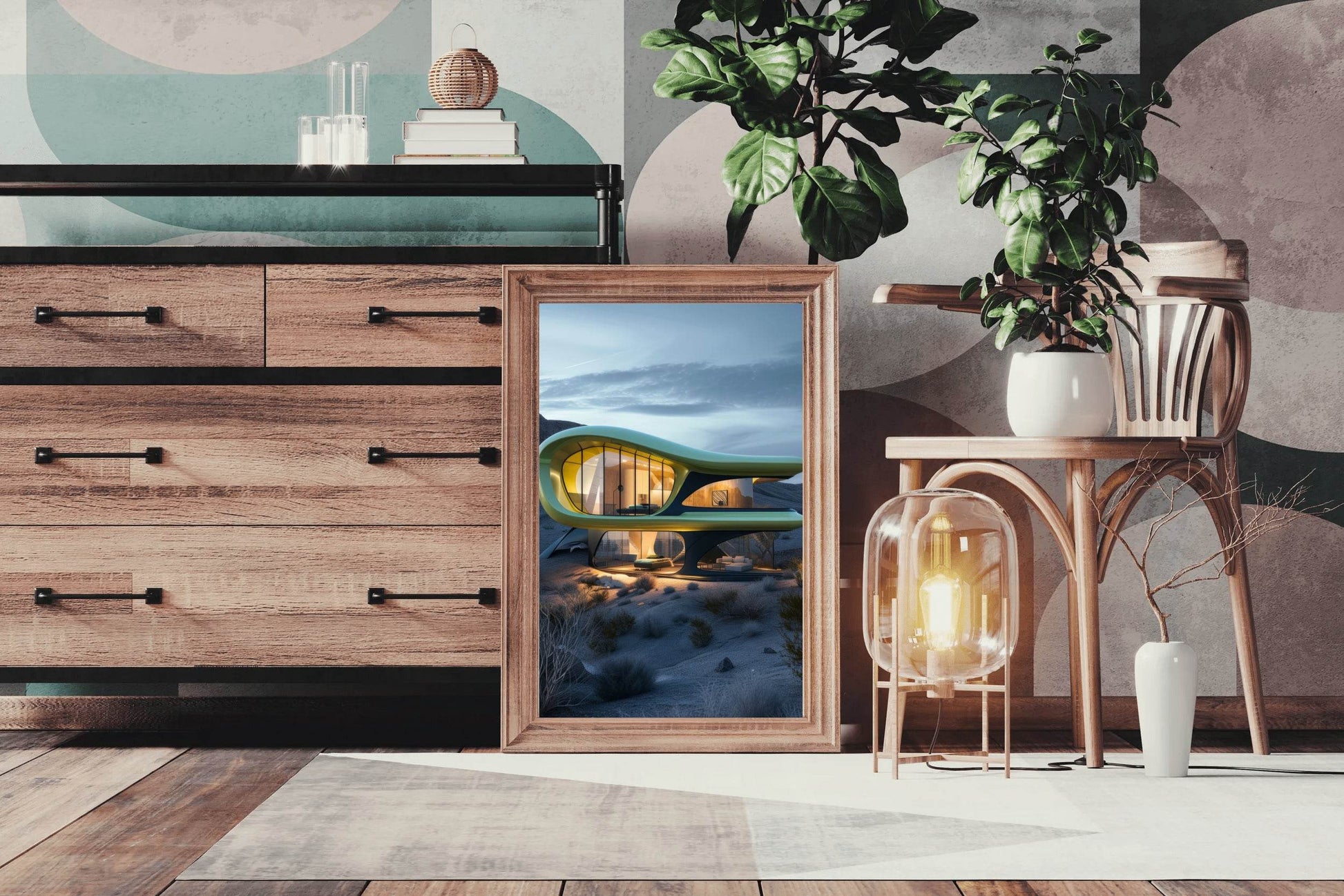Modern Architecture Wall Art - beink online art store