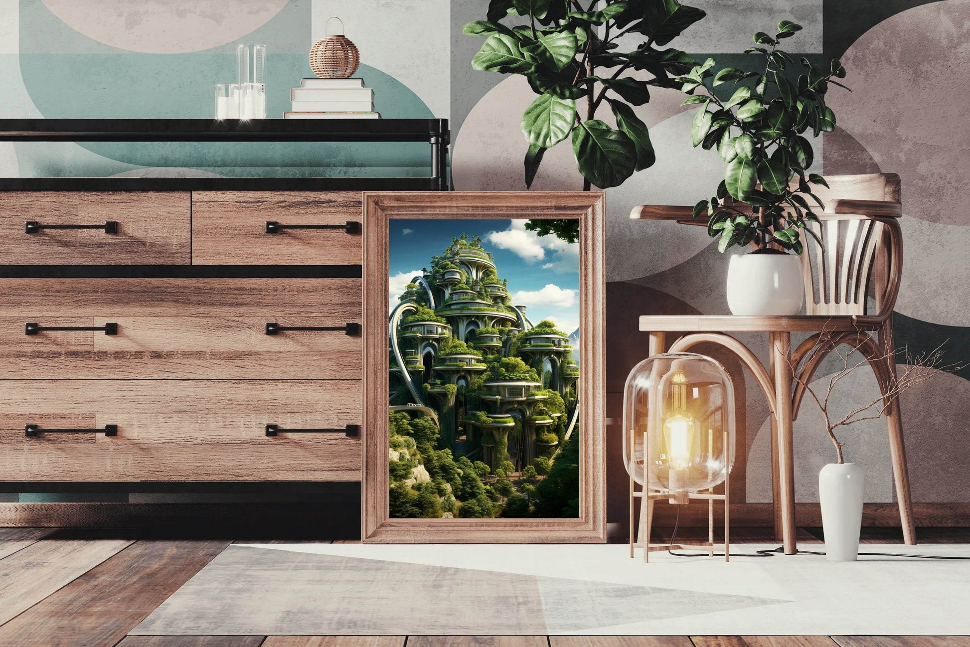 Planet Alpha Wall Art - beink online art store
