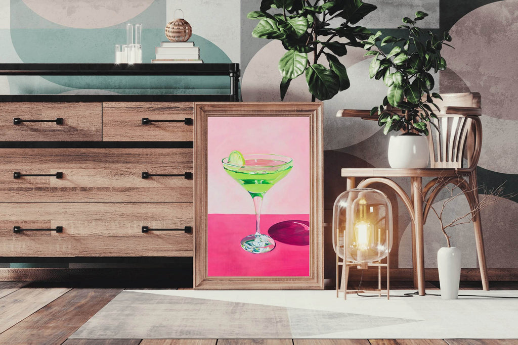 Refreshing Cocktail Margarita Wall Art - beink online art store