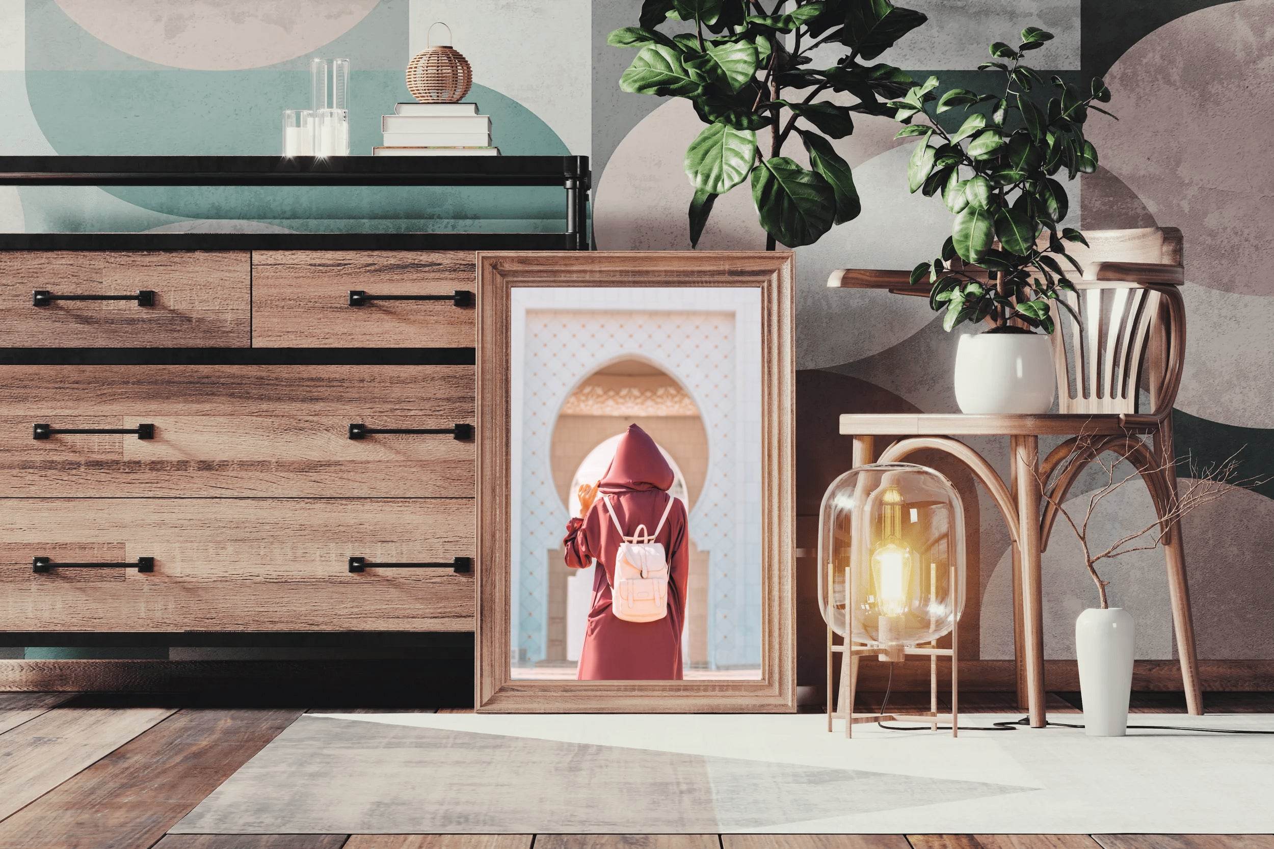 Solemn Devotee Wall Art - beink online art store