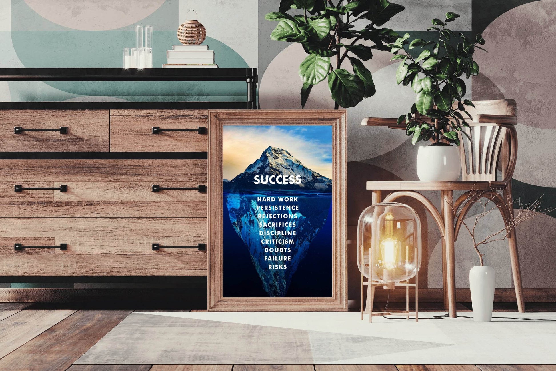 Success Path Motivational Wall Art - beink online art store