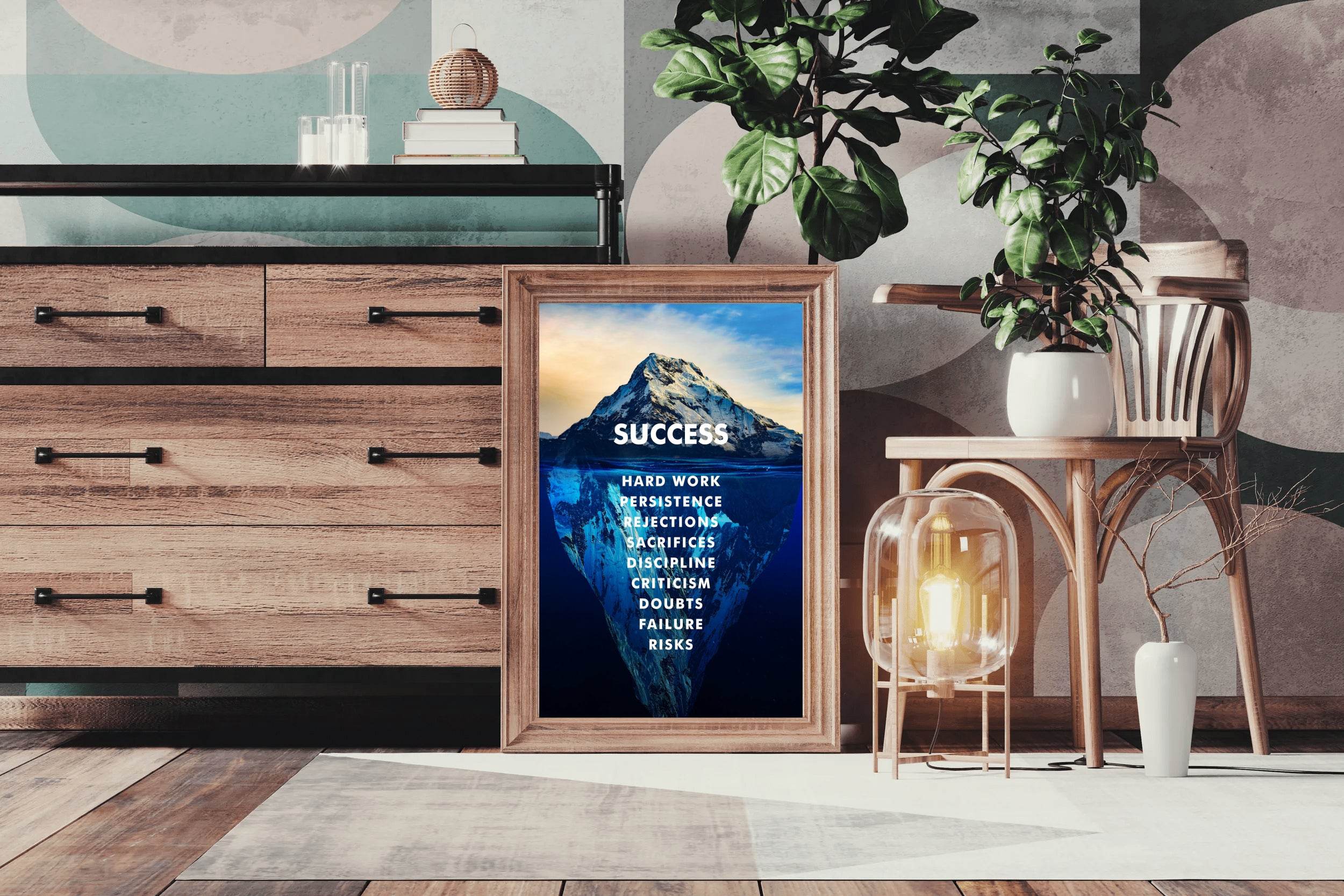 Success Path Motivational Wall Art - beink online art store