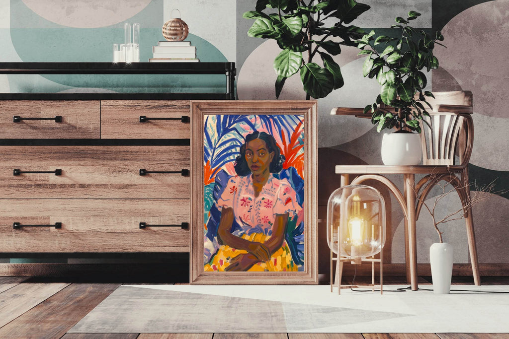Africa Women Wall Art - beink online art store