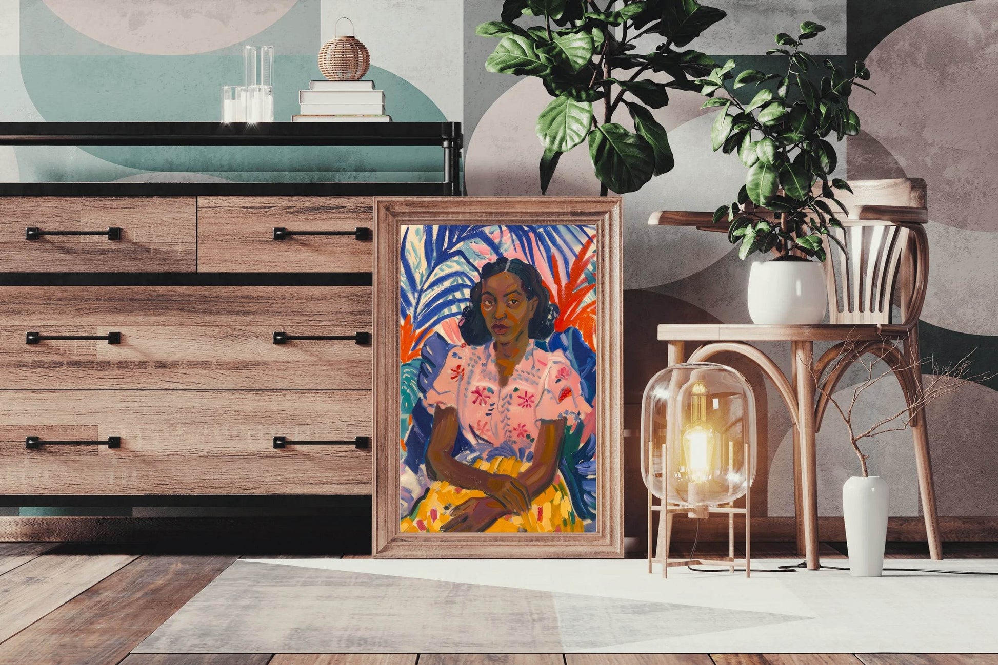Africa Women Wall Art - beink online art store
