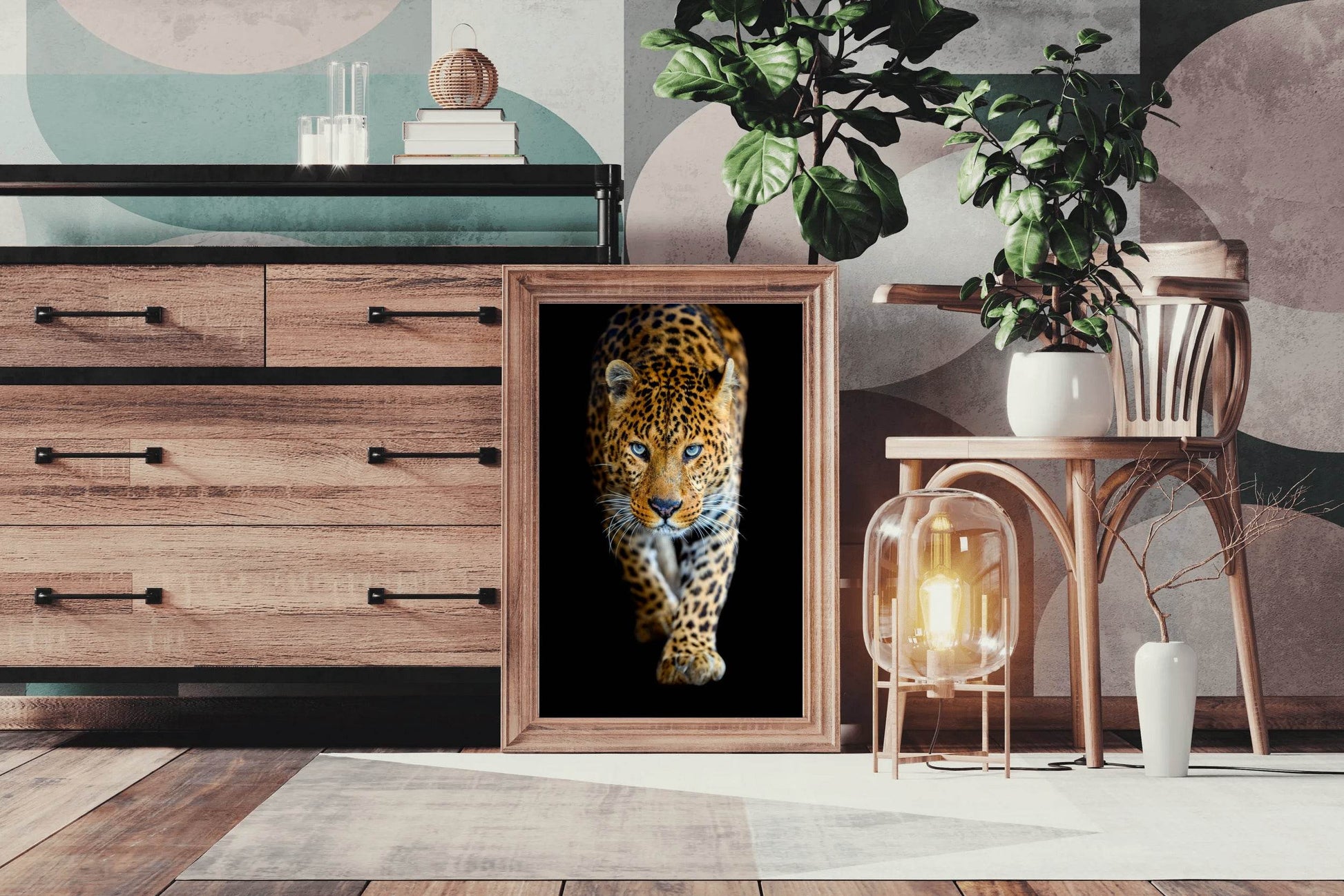 Walking Tiger Picture Wall Art - beink online art store