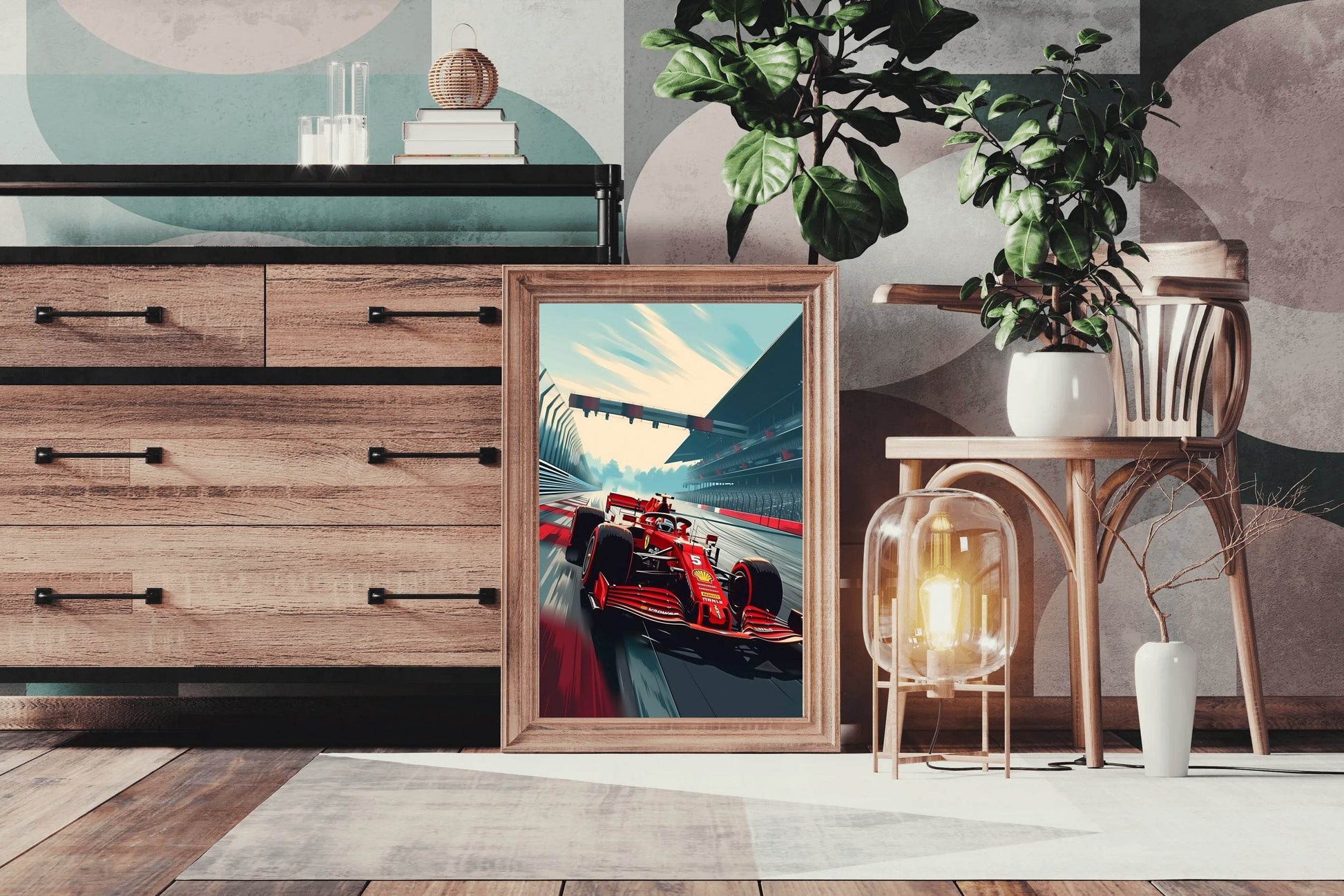 Formula 1 Rally Modern Wall Art - beink online art store